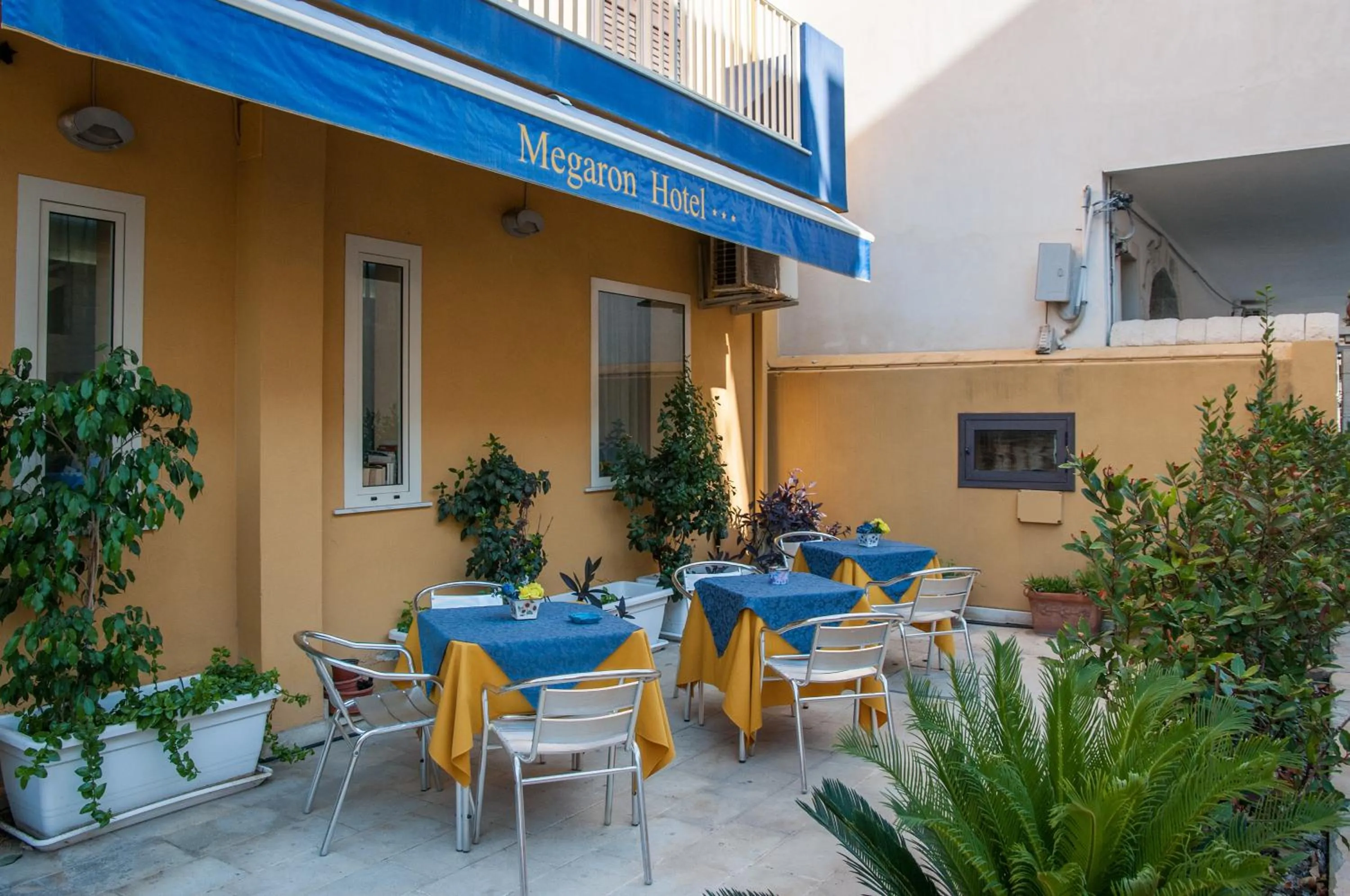 Property building in Megaron Hotel