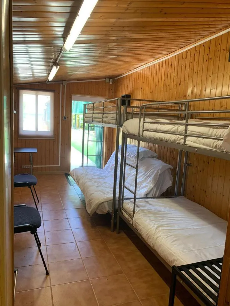 bunk bed, Bed in Albergue Naturmaz