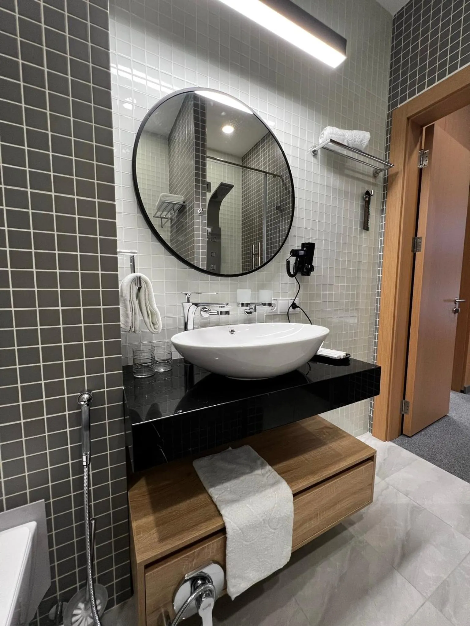 Bathroom in King Plaza Hotel