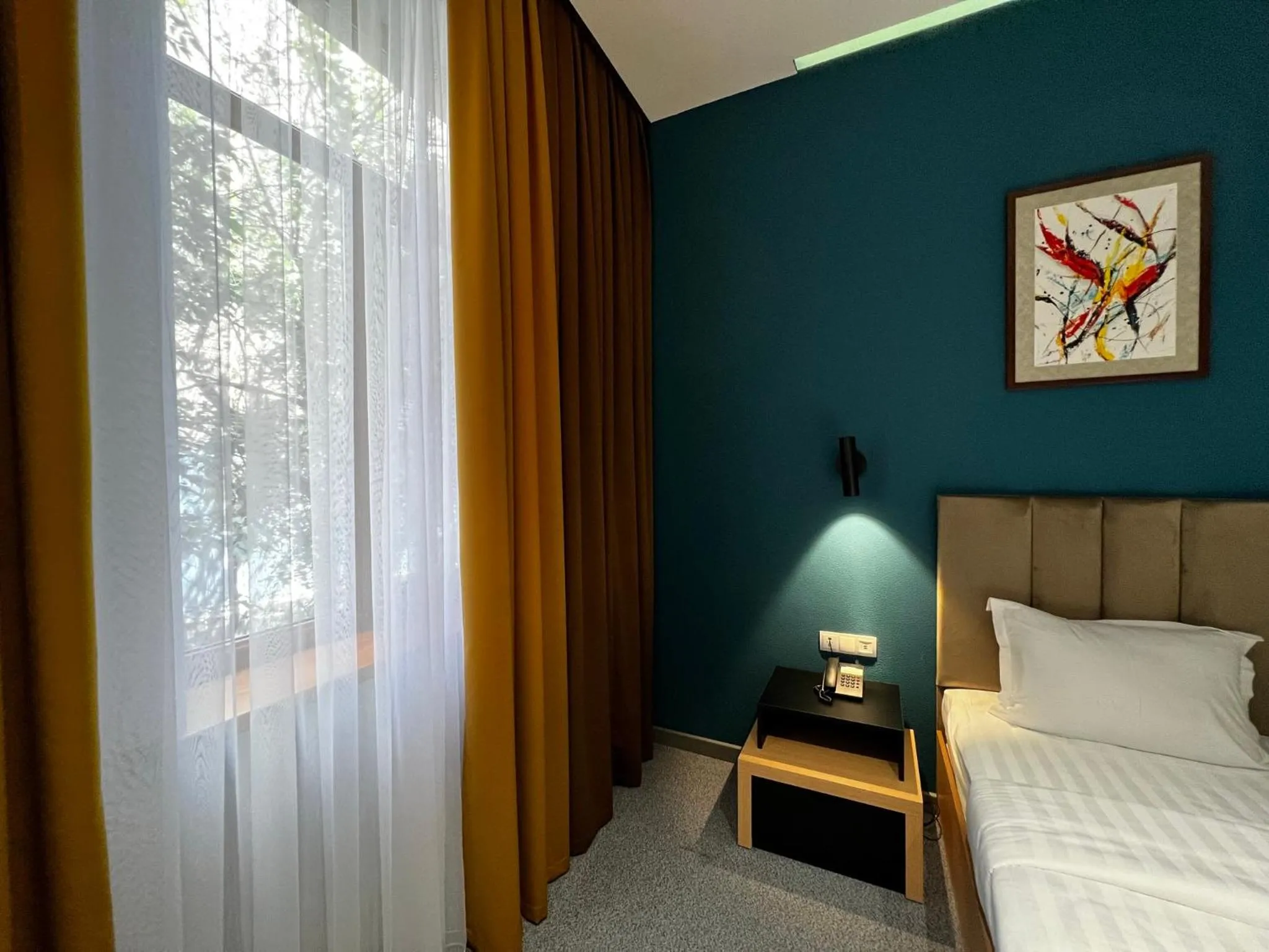 Bed in King Plaza Hotel