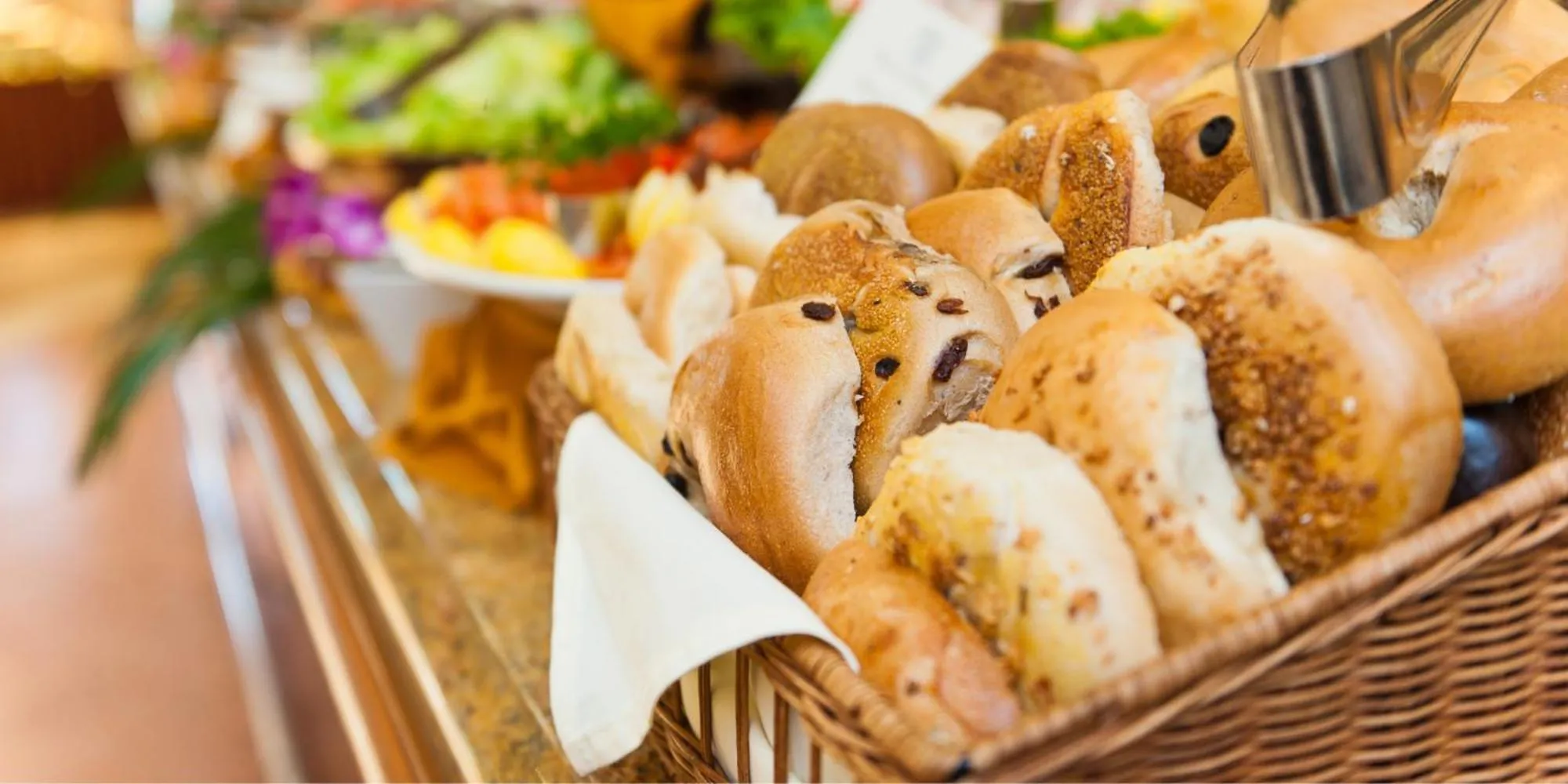 Breakfast in King Plaza Hotel