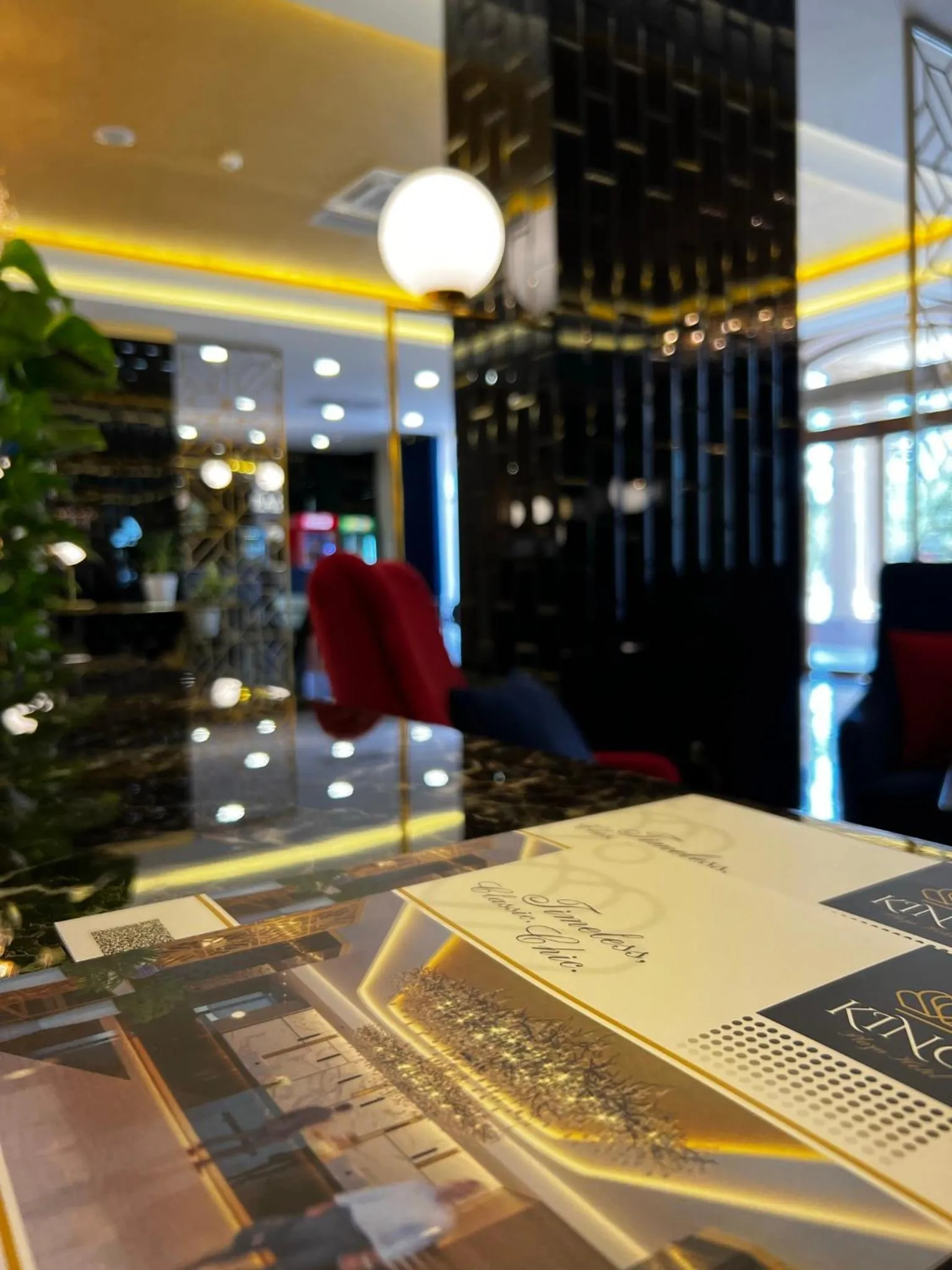 Lobby or reception in King Plaza Hotel