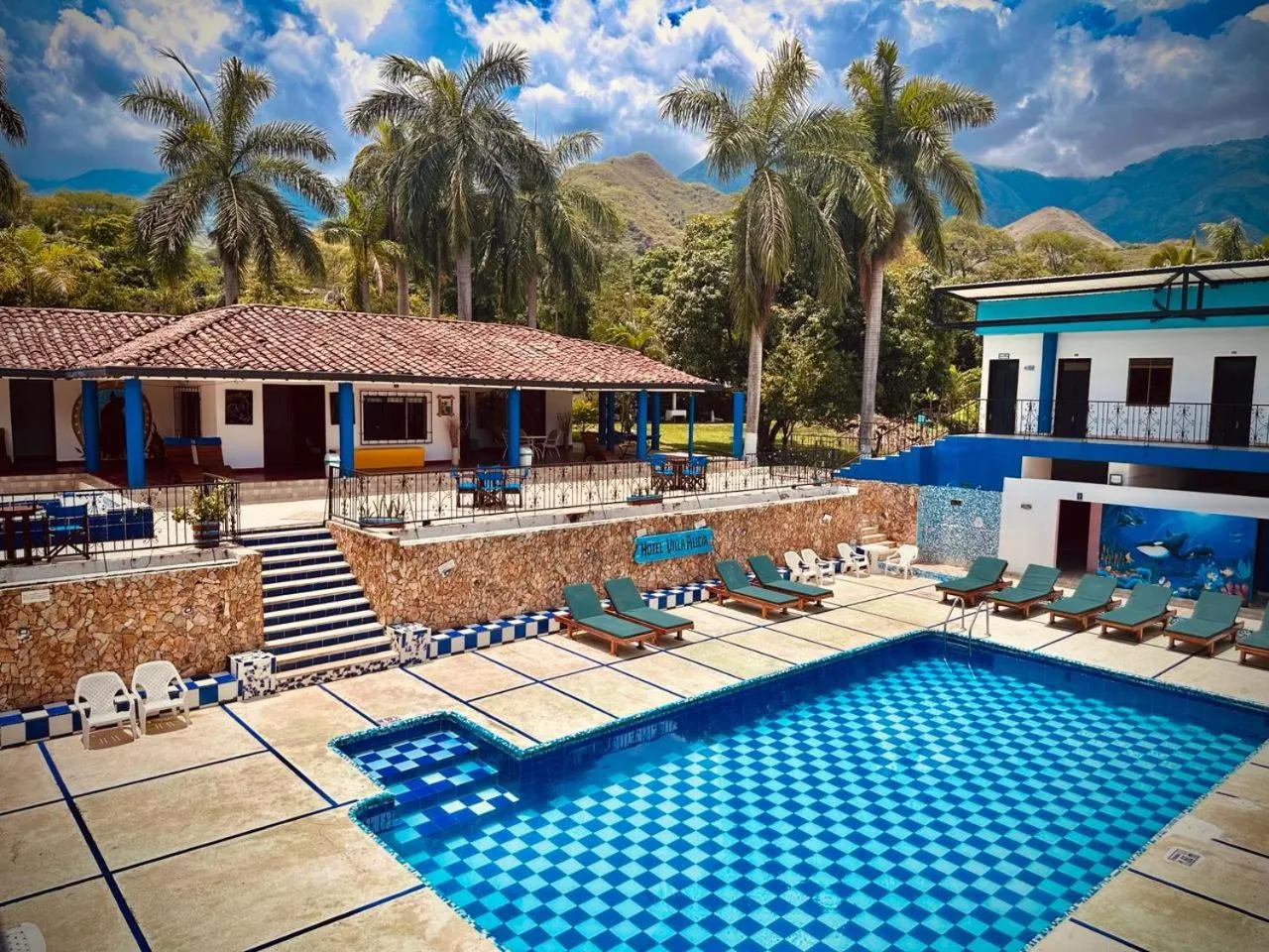 Property building in Hotel Villa Alicia