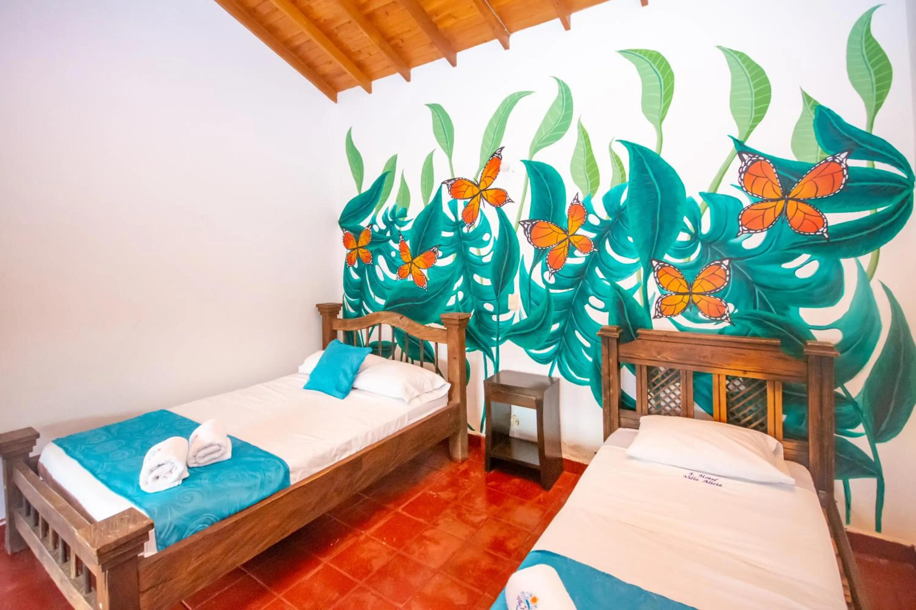 Photo of the whole room, Bed in Hotel Villa Alicia