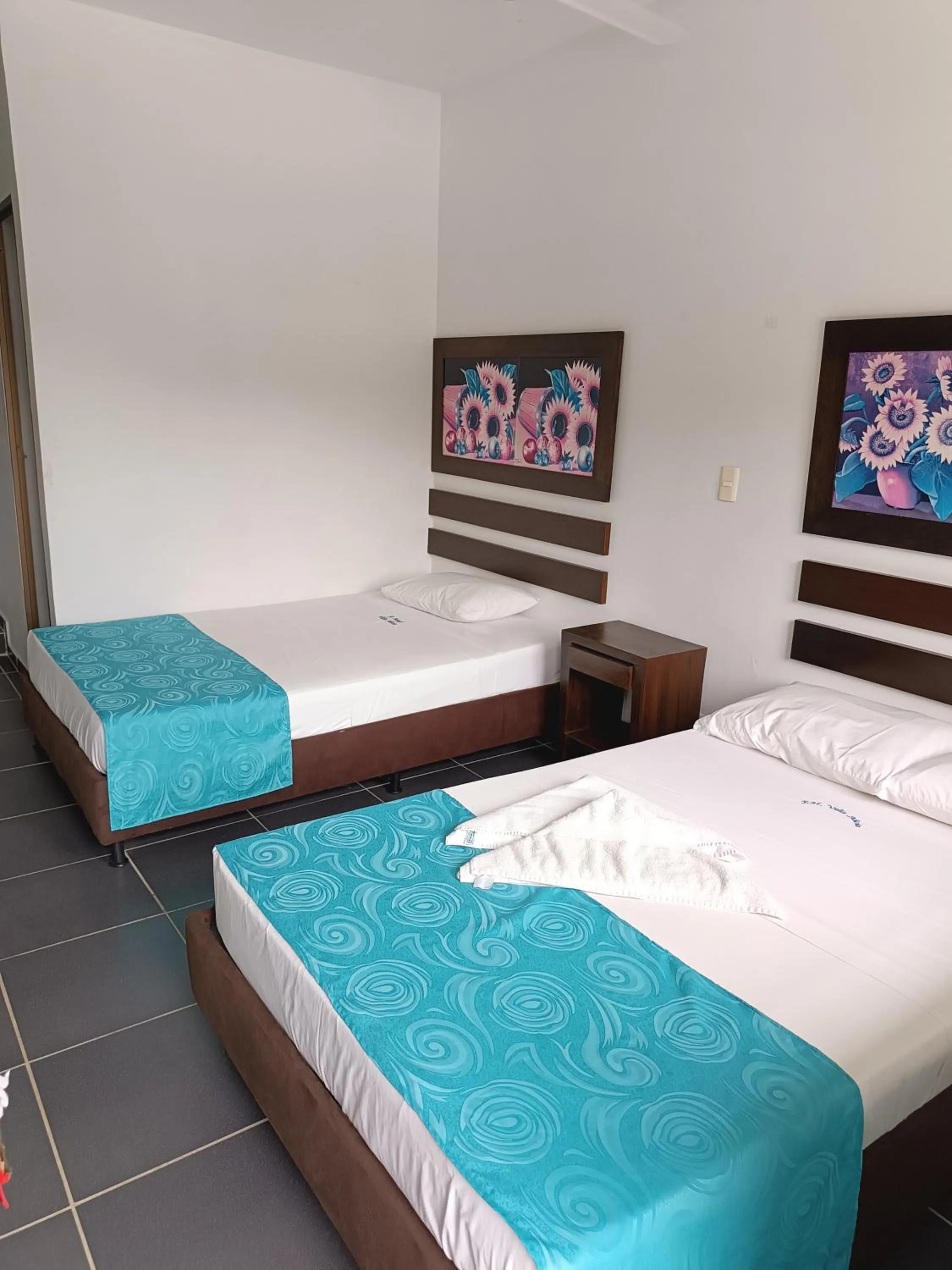 Bedroom, Bed in Hotel Villa Alicia