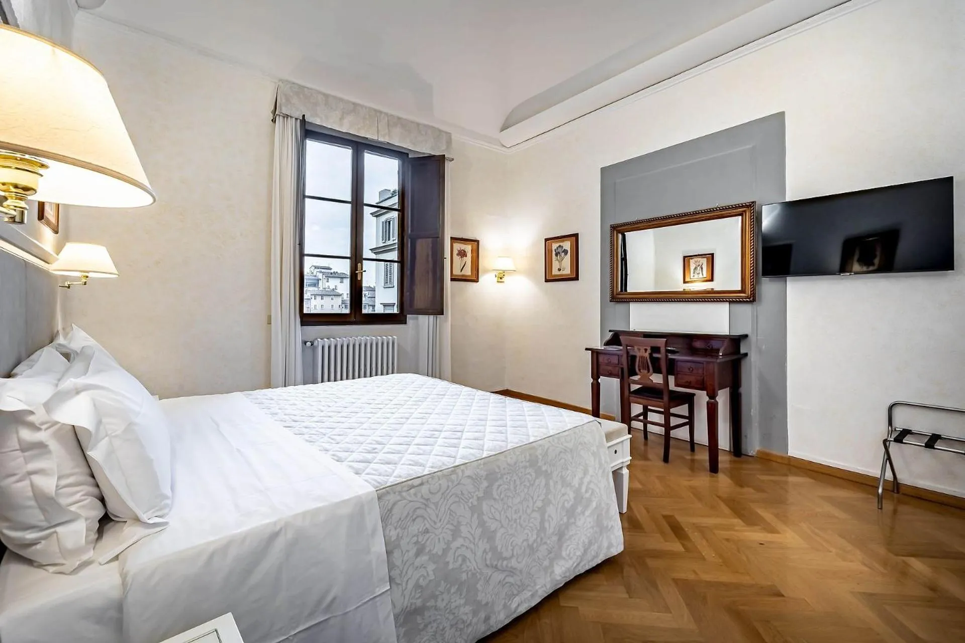 Bed in Hotel Alessandra