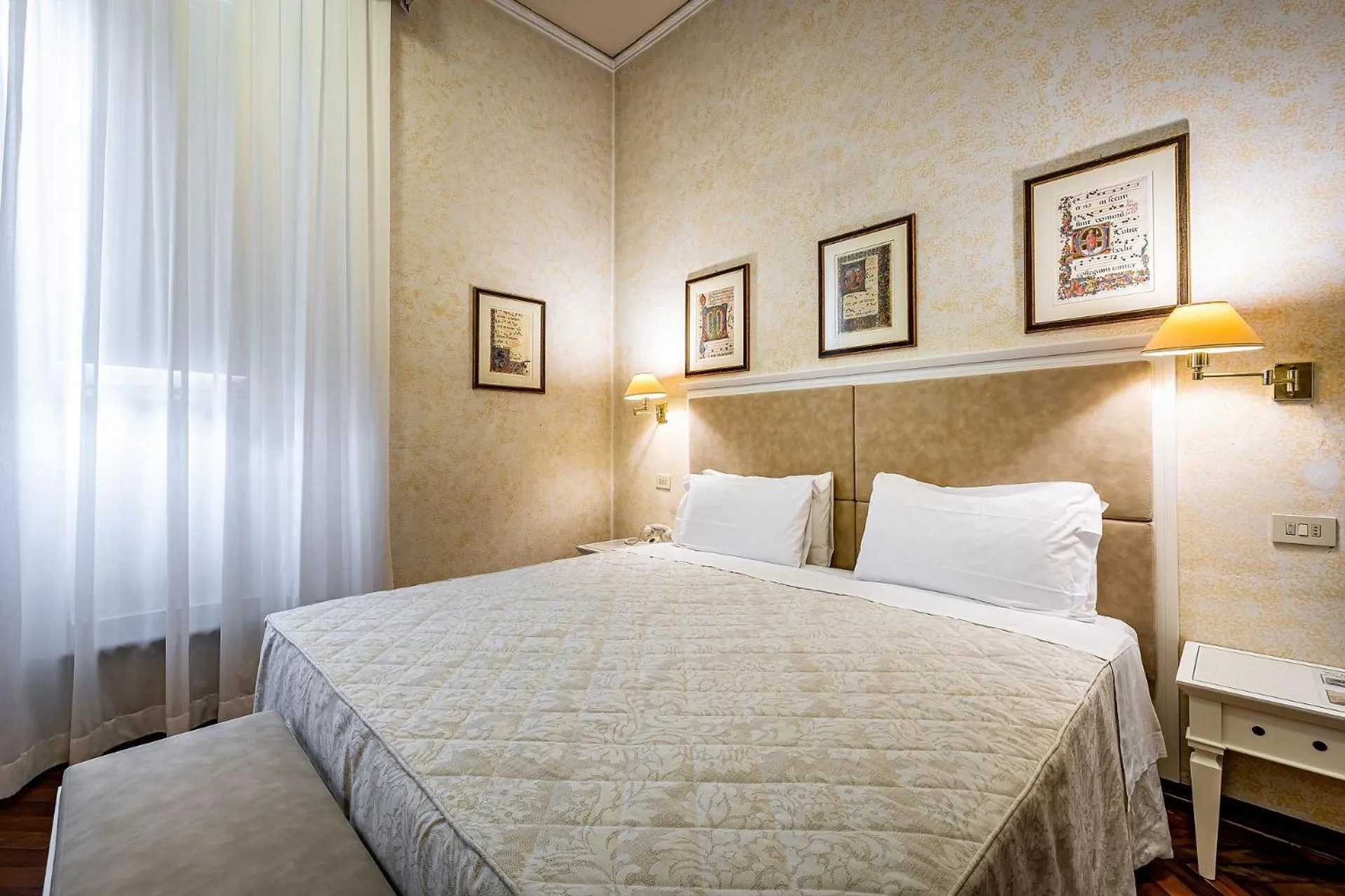 Bedroom, Bed in Hotel Alessandra