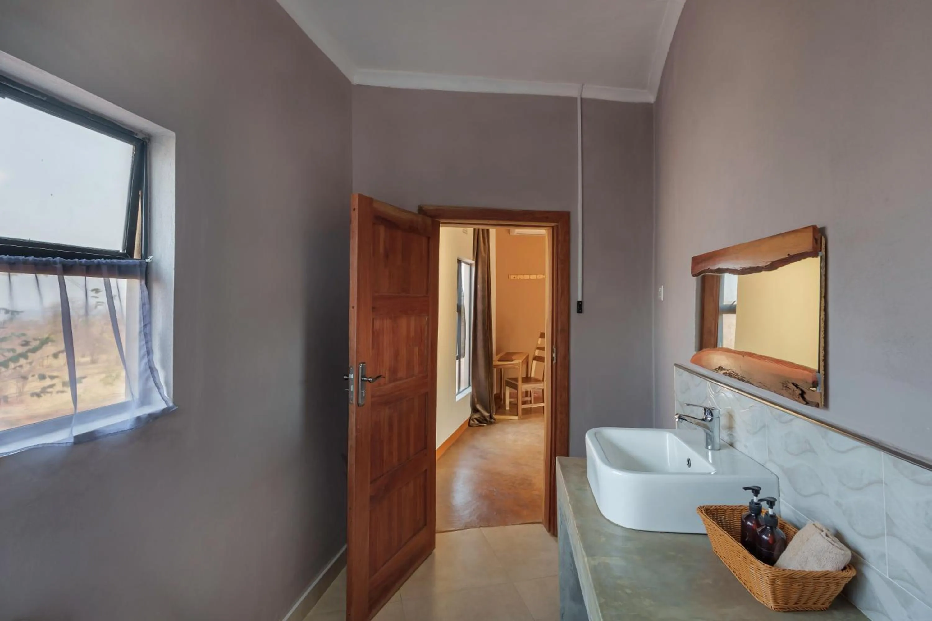 Bathroom in The Nkhosi Livingstone Lodge and Spa