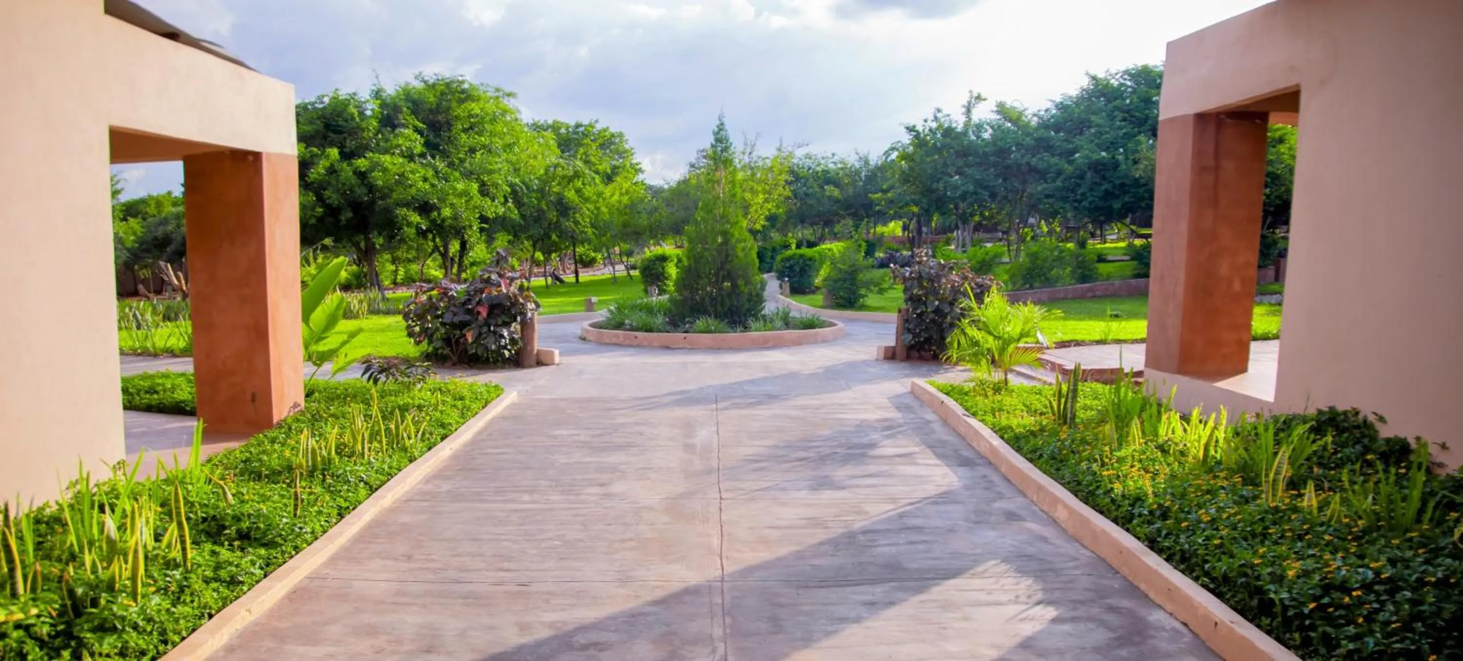 Garden in The Nkhosi Livingstone Lodge and Spa