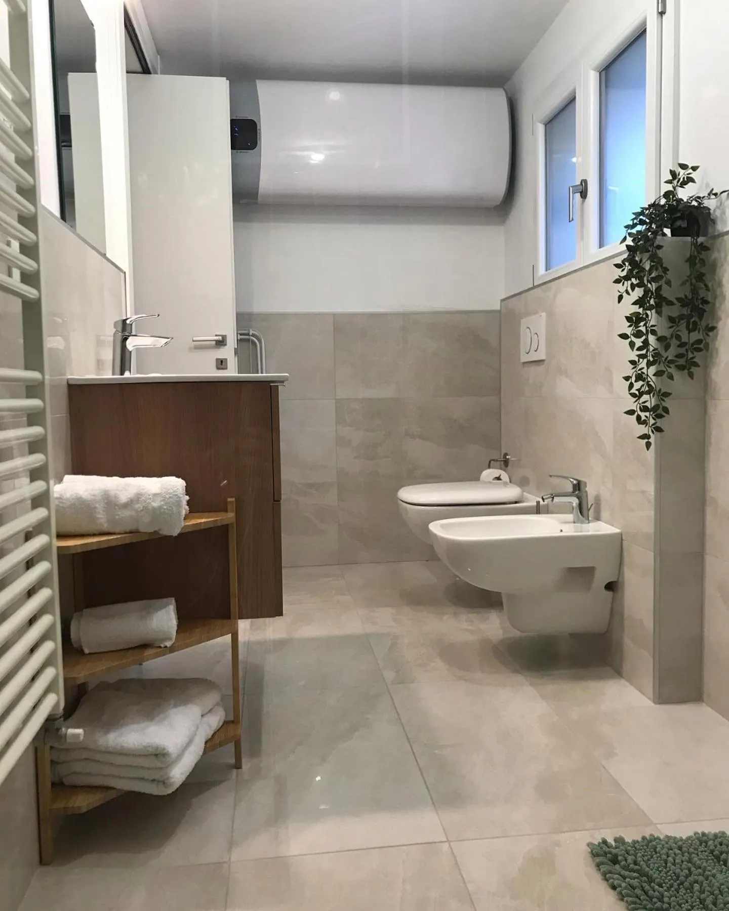 Toilet in B&B La Bohème Porto Garibaldi