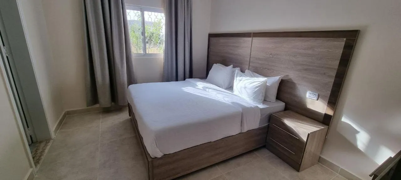 Bed in Beit Alshabaan Inn