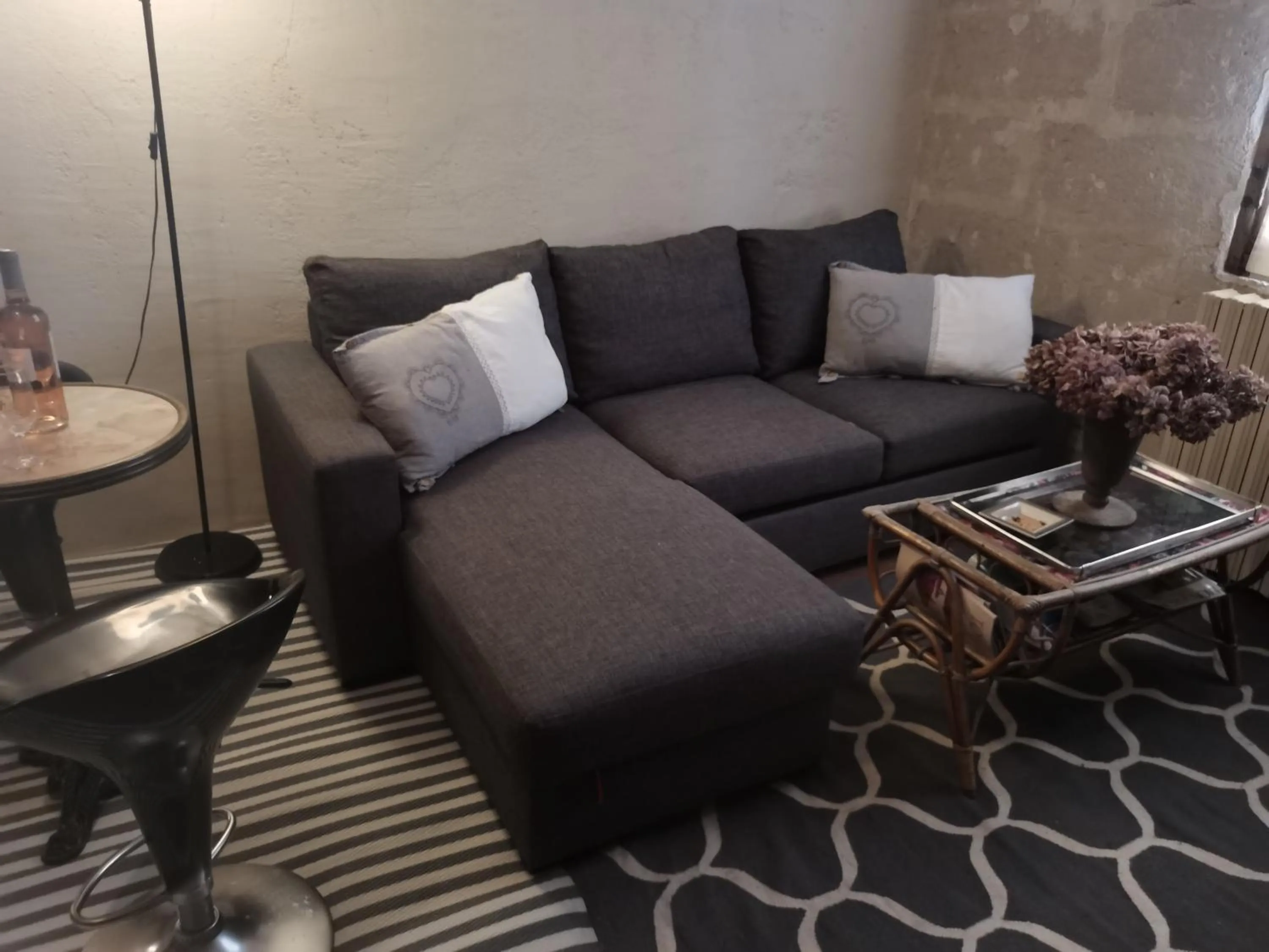 Living room in La Chambre de la Mine