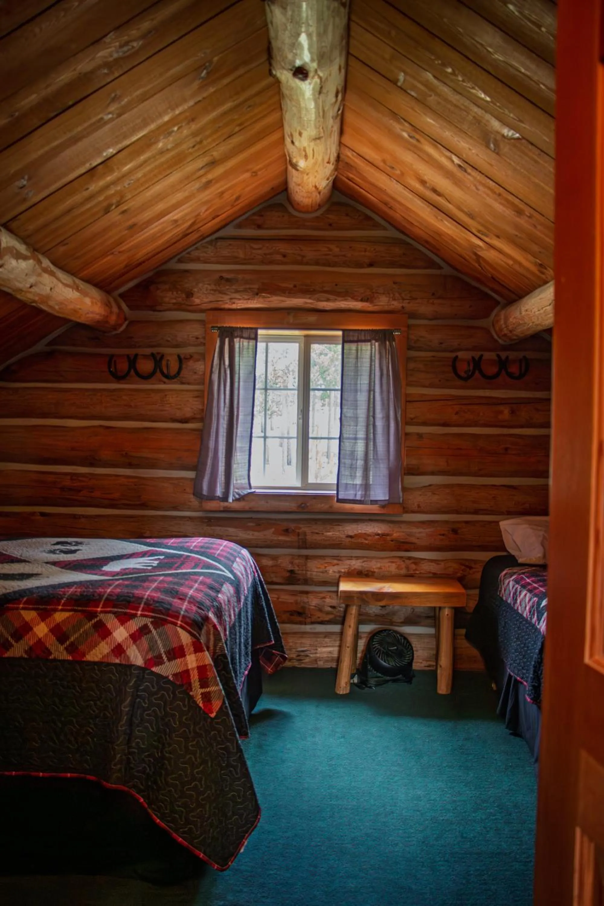 Bed in Crooked Creek Guest Ranch