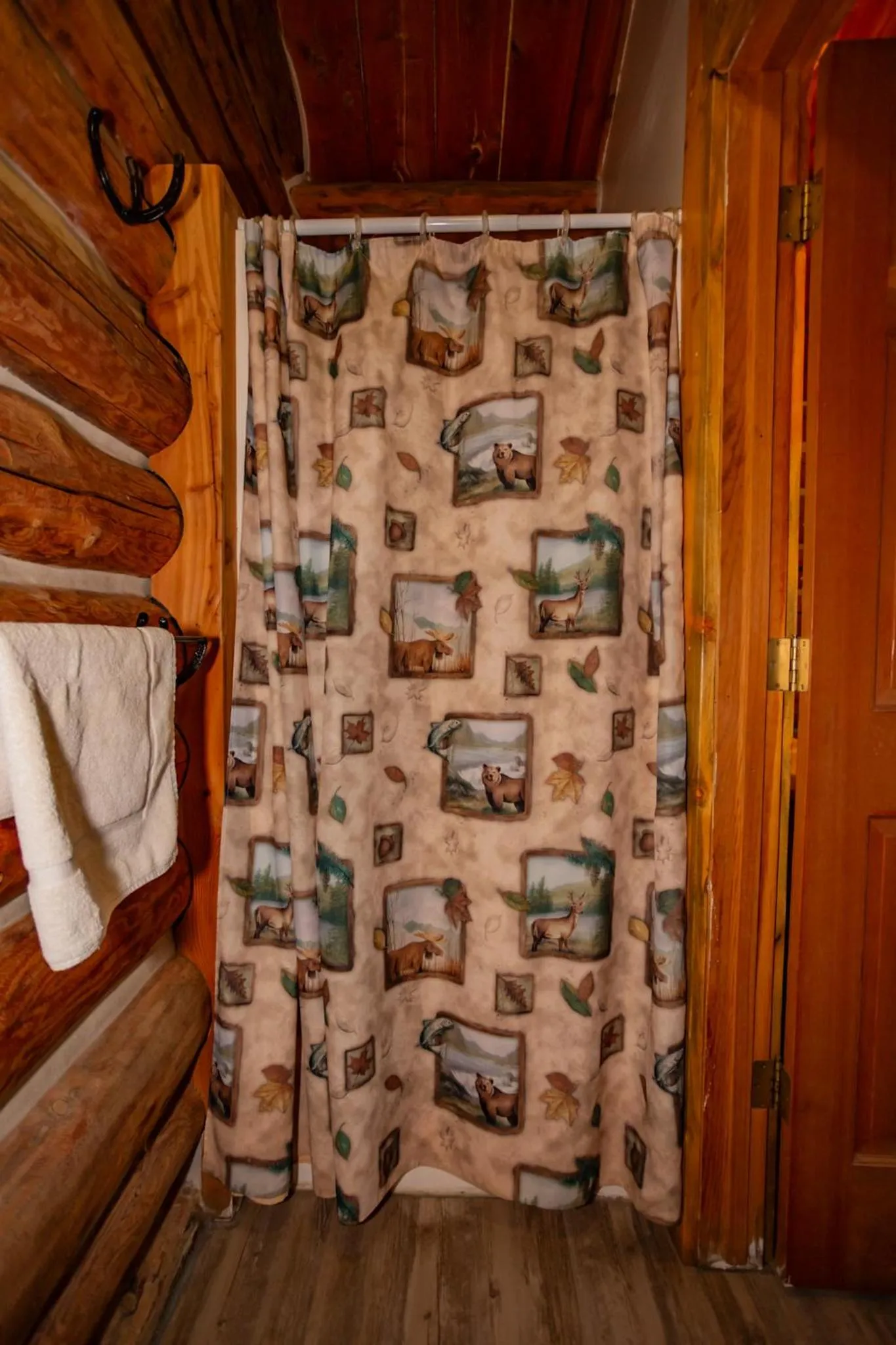 Bed in Crooked Creek Guest Ranch