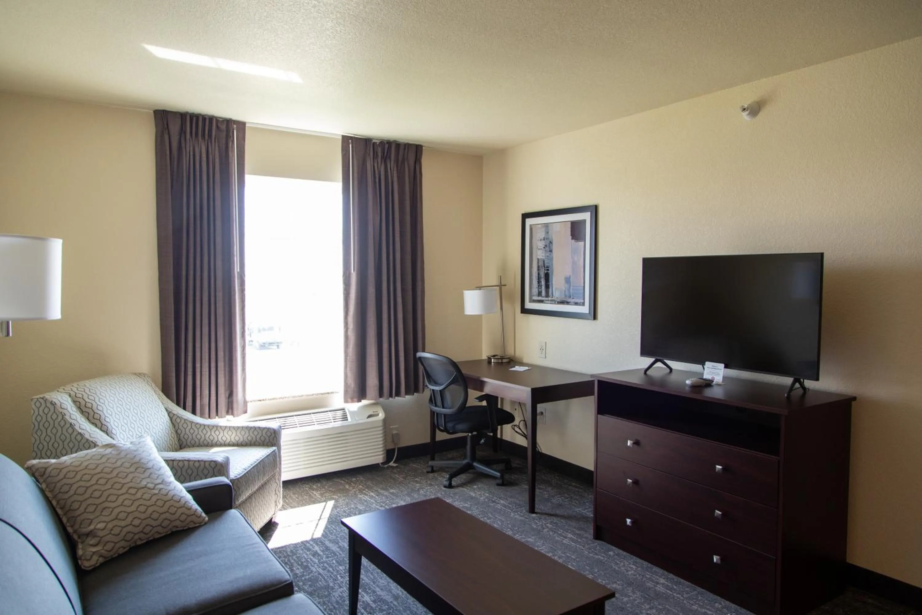 TV and multimedia in Cobblestone Inn & Suites -Springfield