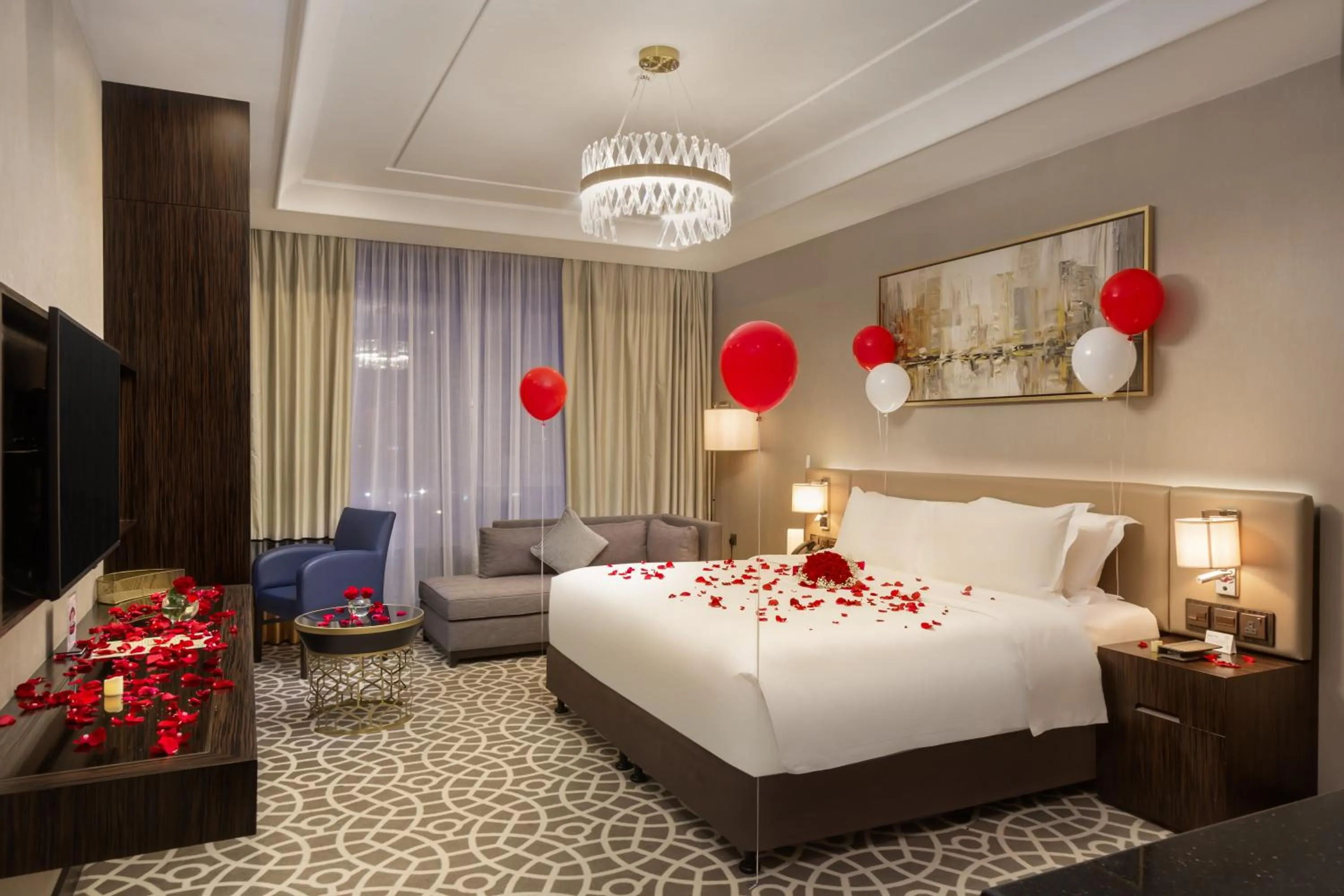 Bed in Nivel Hotel Abha