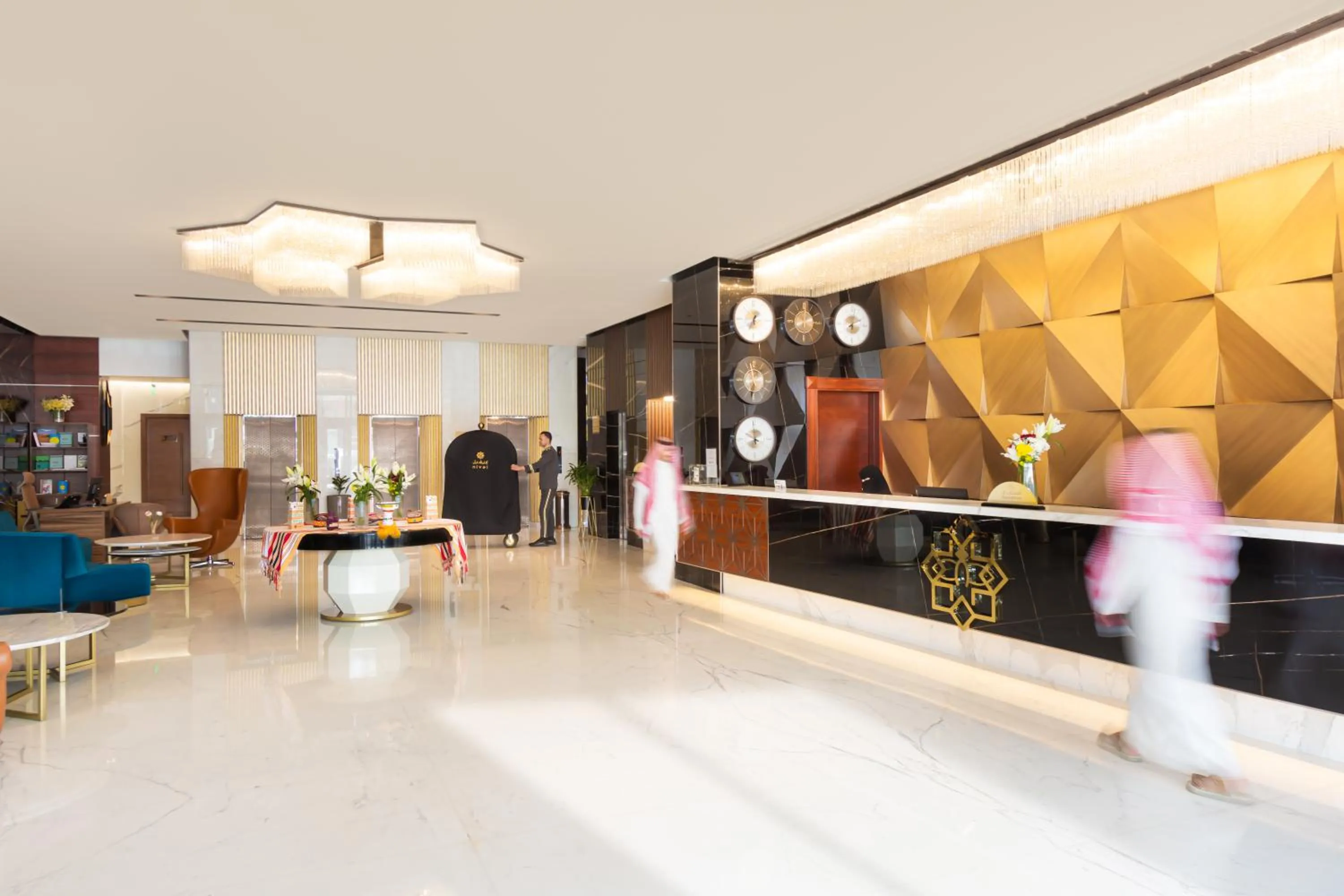 Lobby or reception in Nivel Hotel Abha