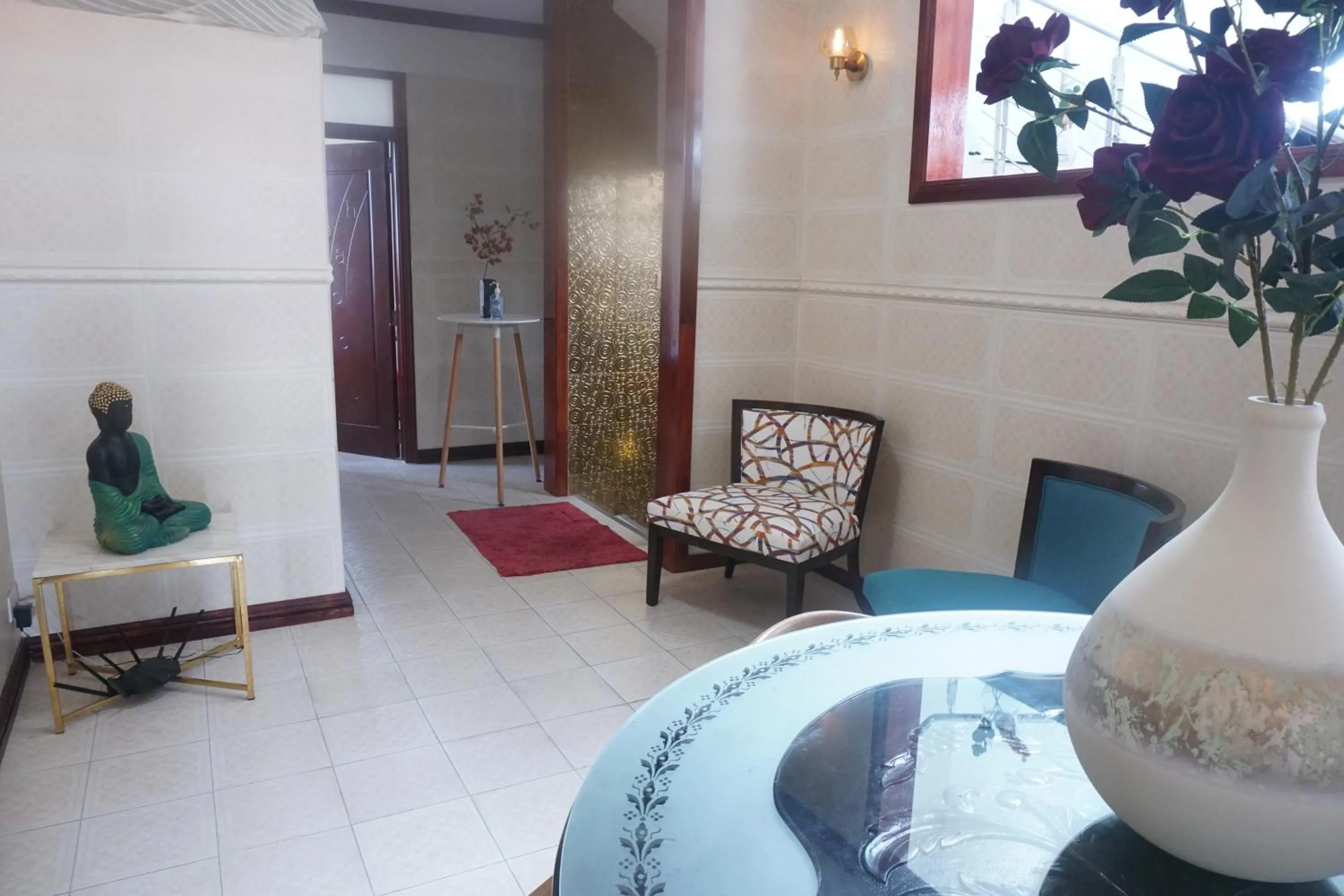 Living room in Happy Ours Guesthouse