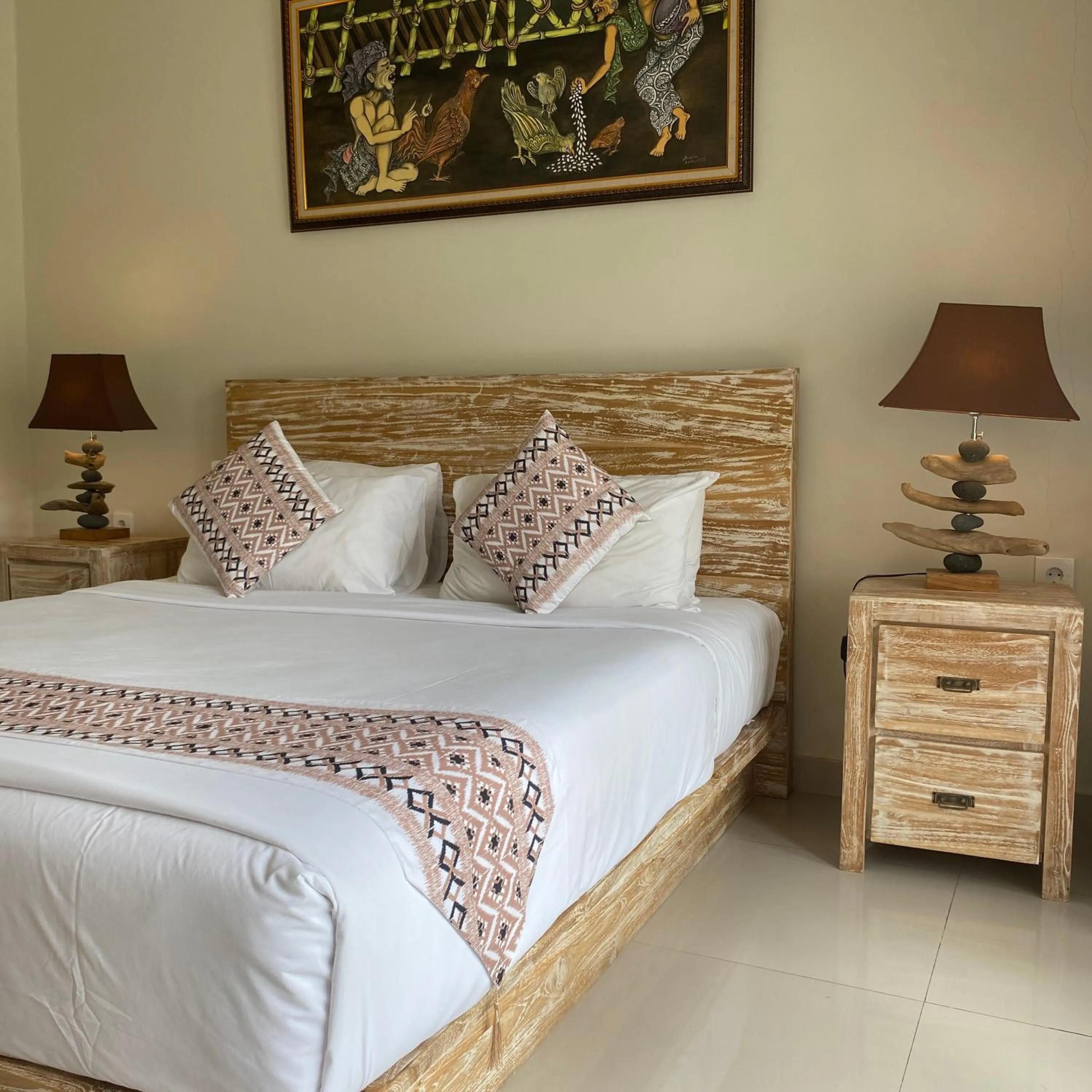 Bed in Green D'mel Bali