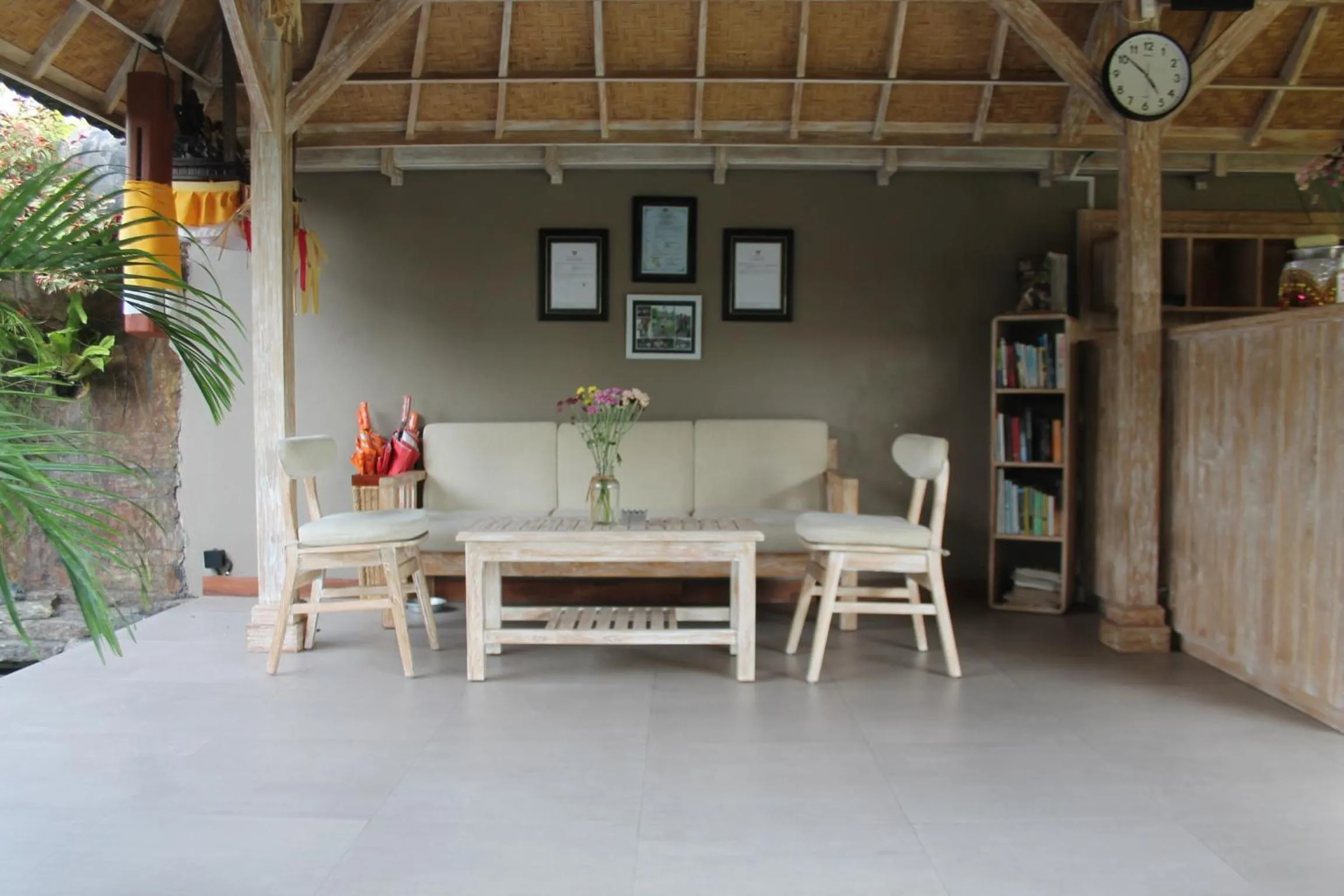 Lobby or reception in Green D'mel Bali