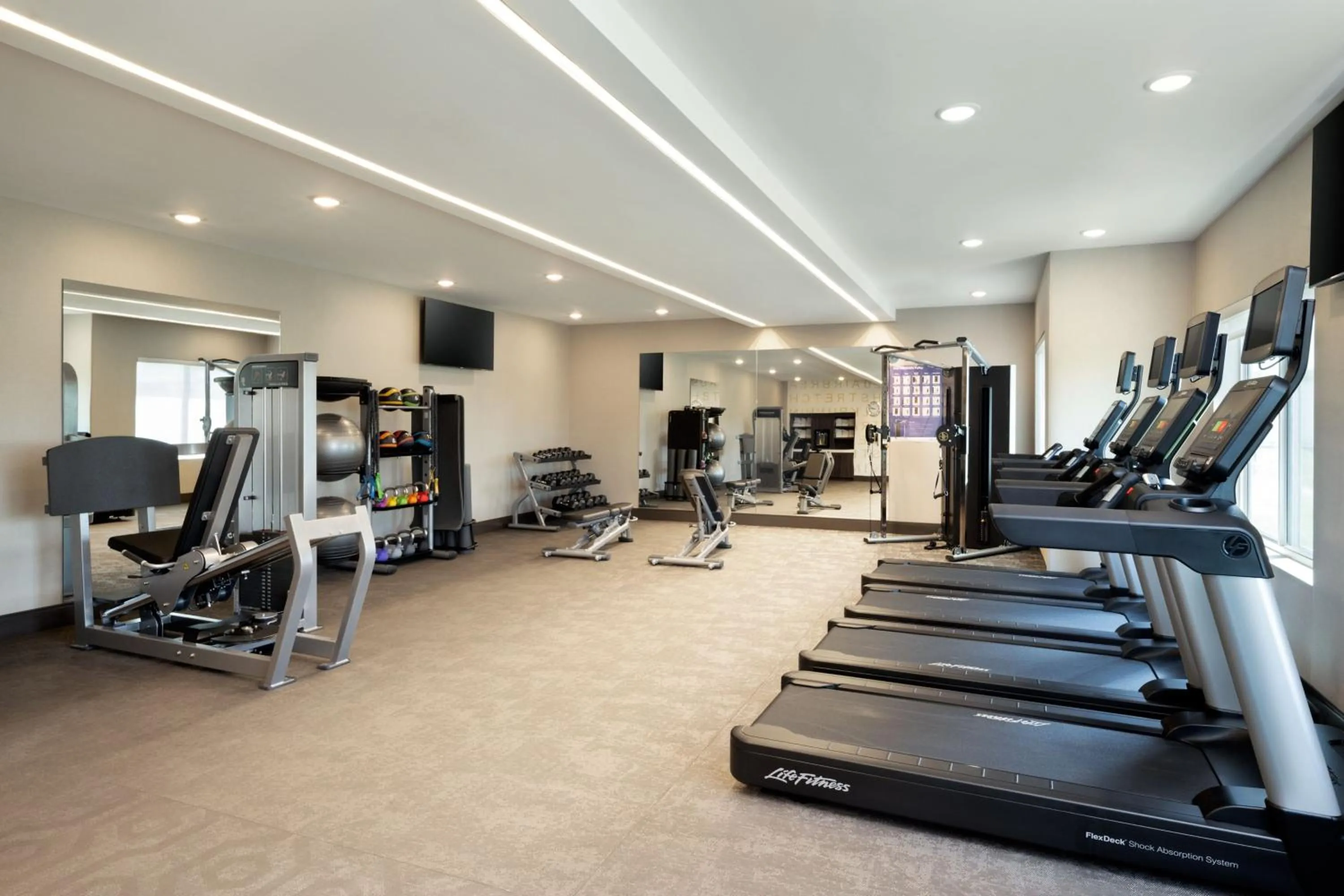 Fitness centre/facilities in Residence Inn by Marriott Jonesboro