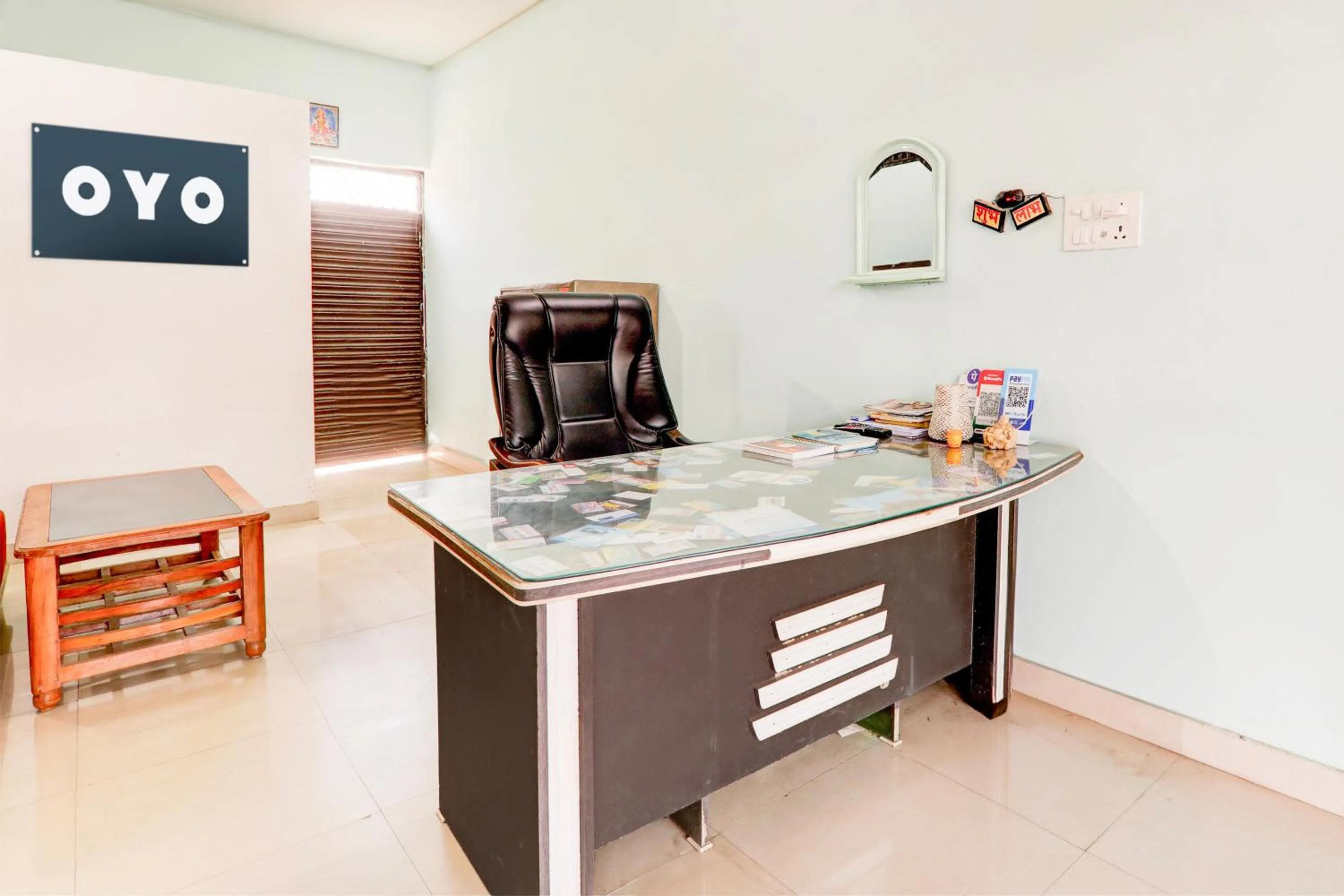 Lobby or reception in Hotel O Pragati Resort Marriage Hall & Restaurant