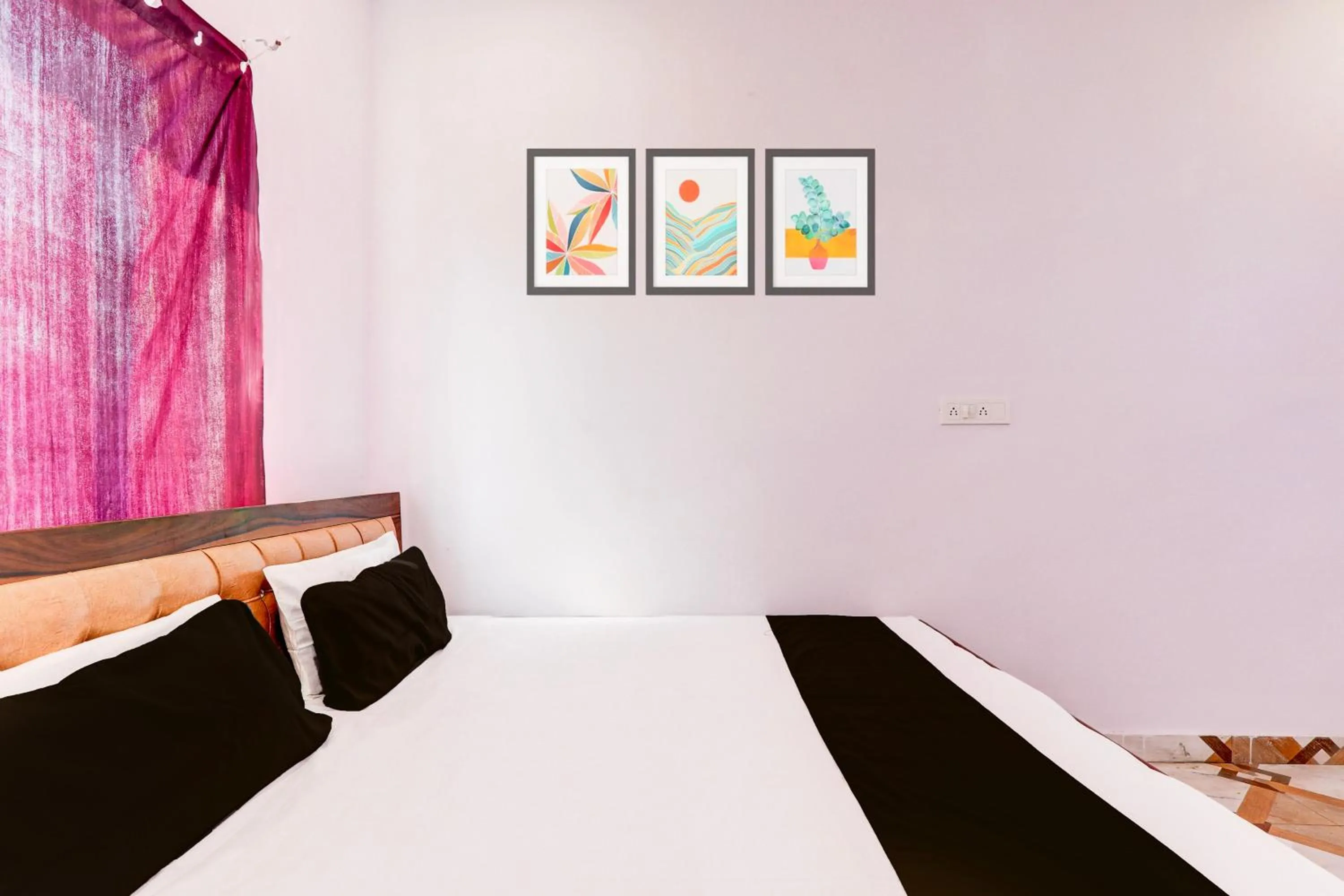 Bedroom, Bed in Hotel O Pragati Resort Marriage Hall & Restaurant