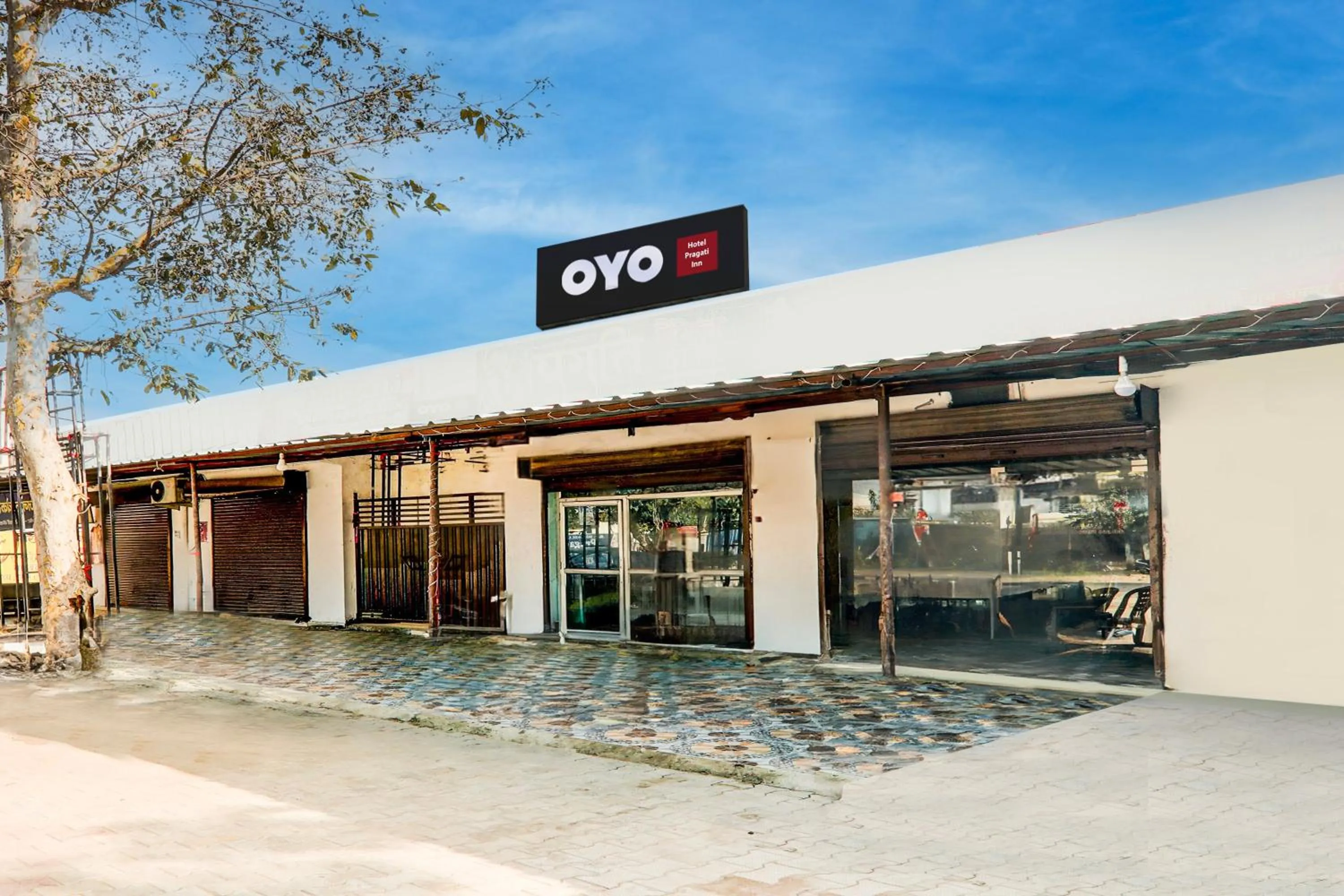Facade/entrance in Hotel O Pragati Resort Marriage Hall & Restaurant