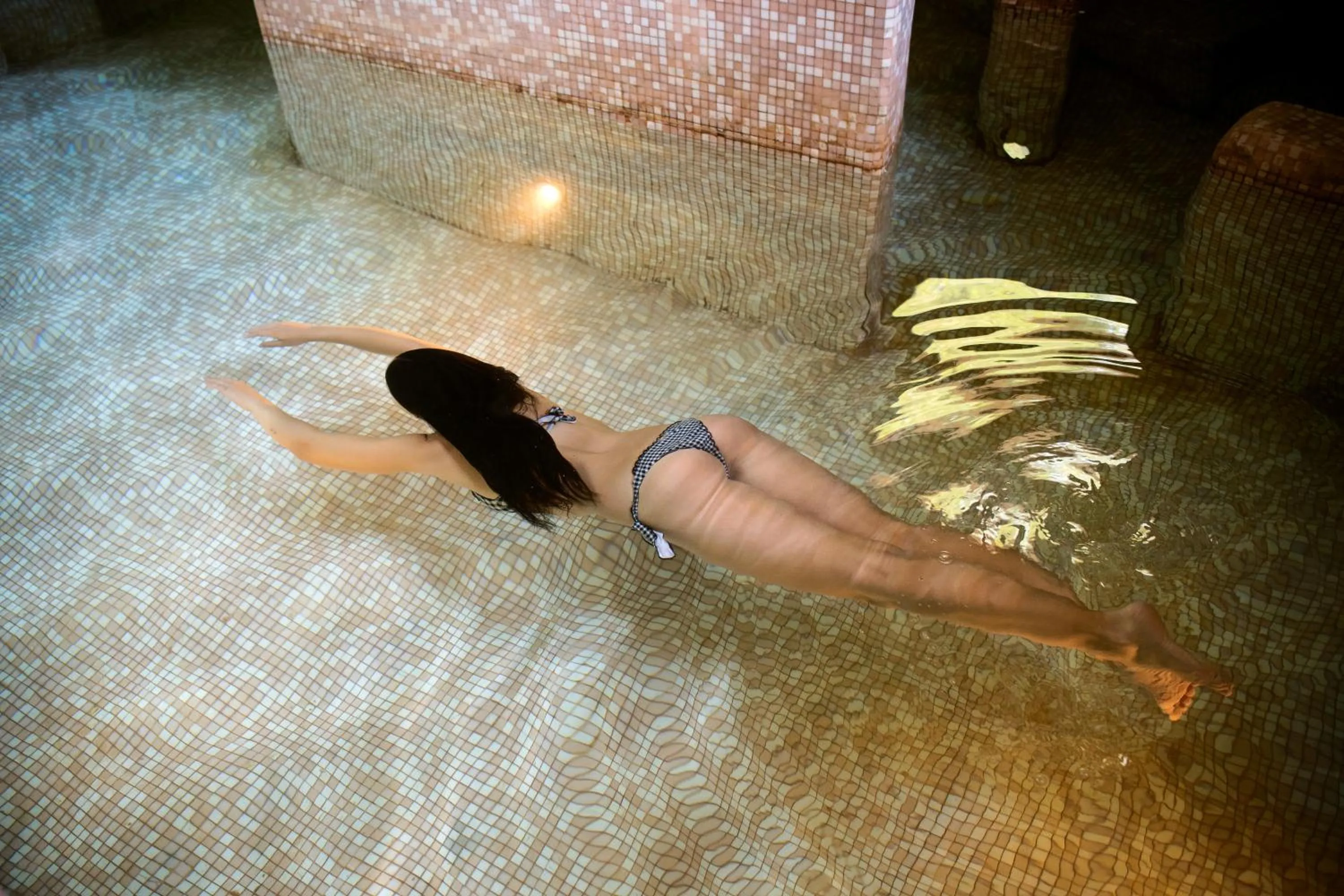 Swimming pool in Hotel Relais Valle Orientina