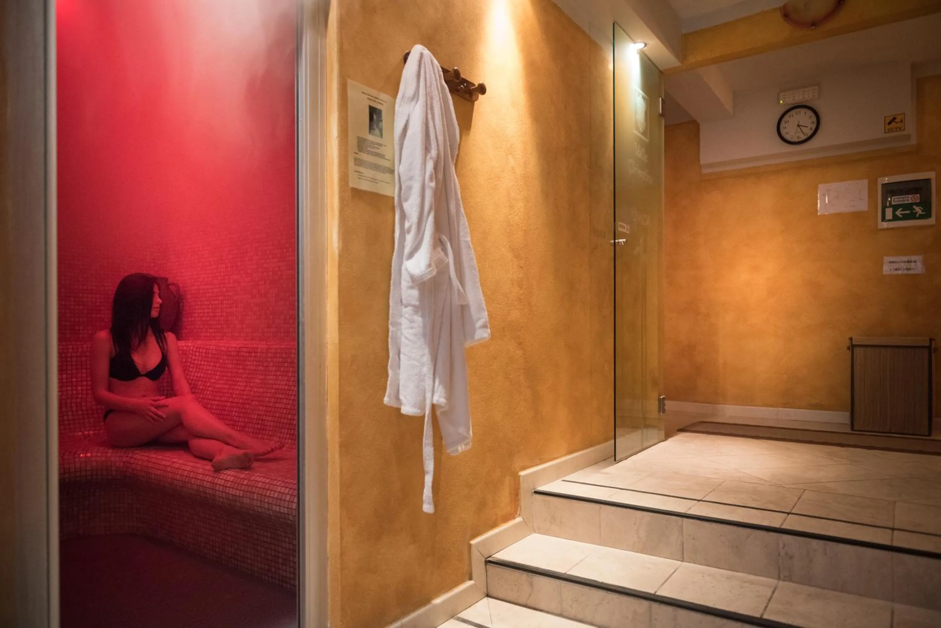 Steam room in Hotel Relais Valle Orientina