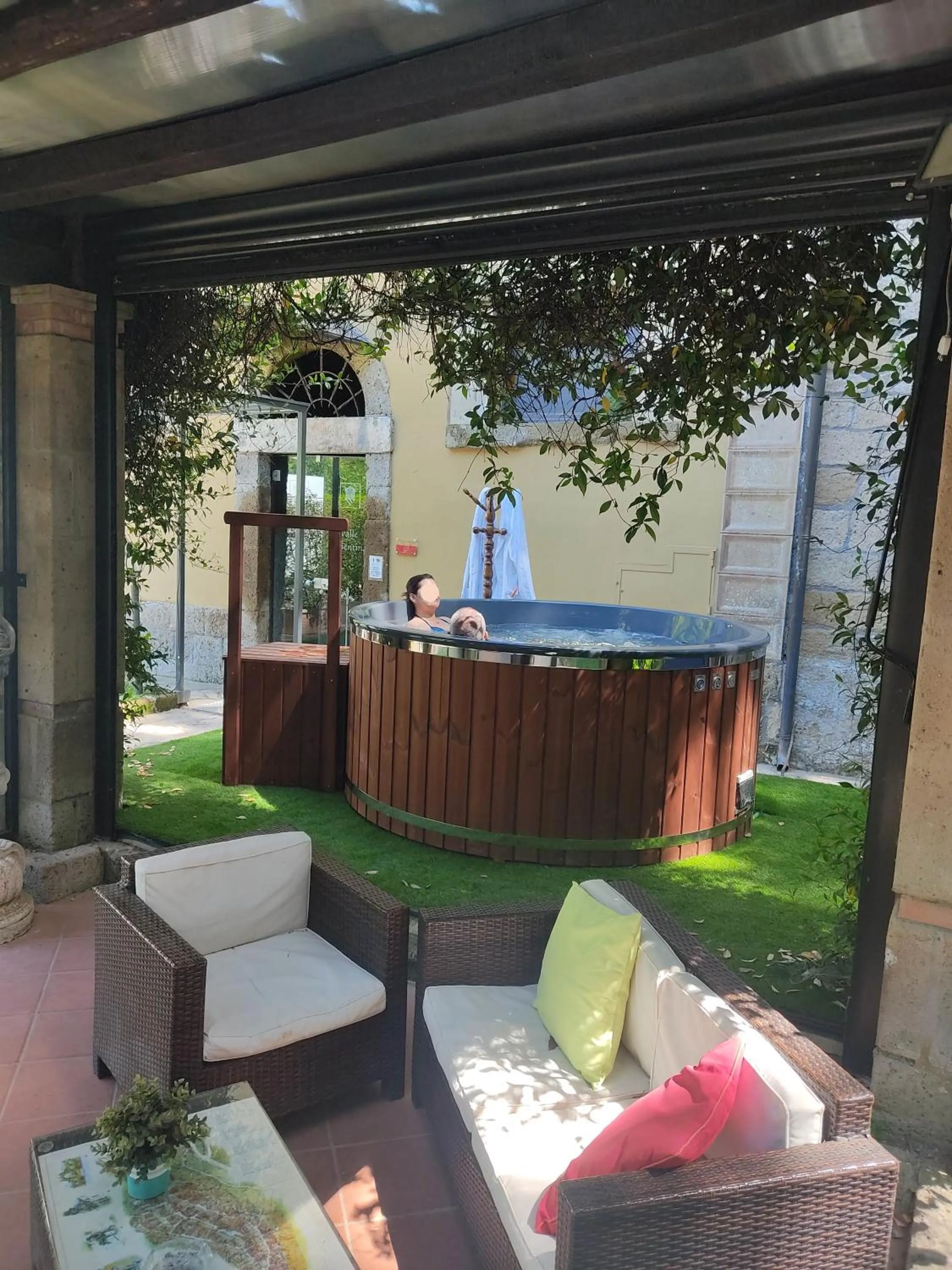 Garden in Hotel Relais Valle Orientina