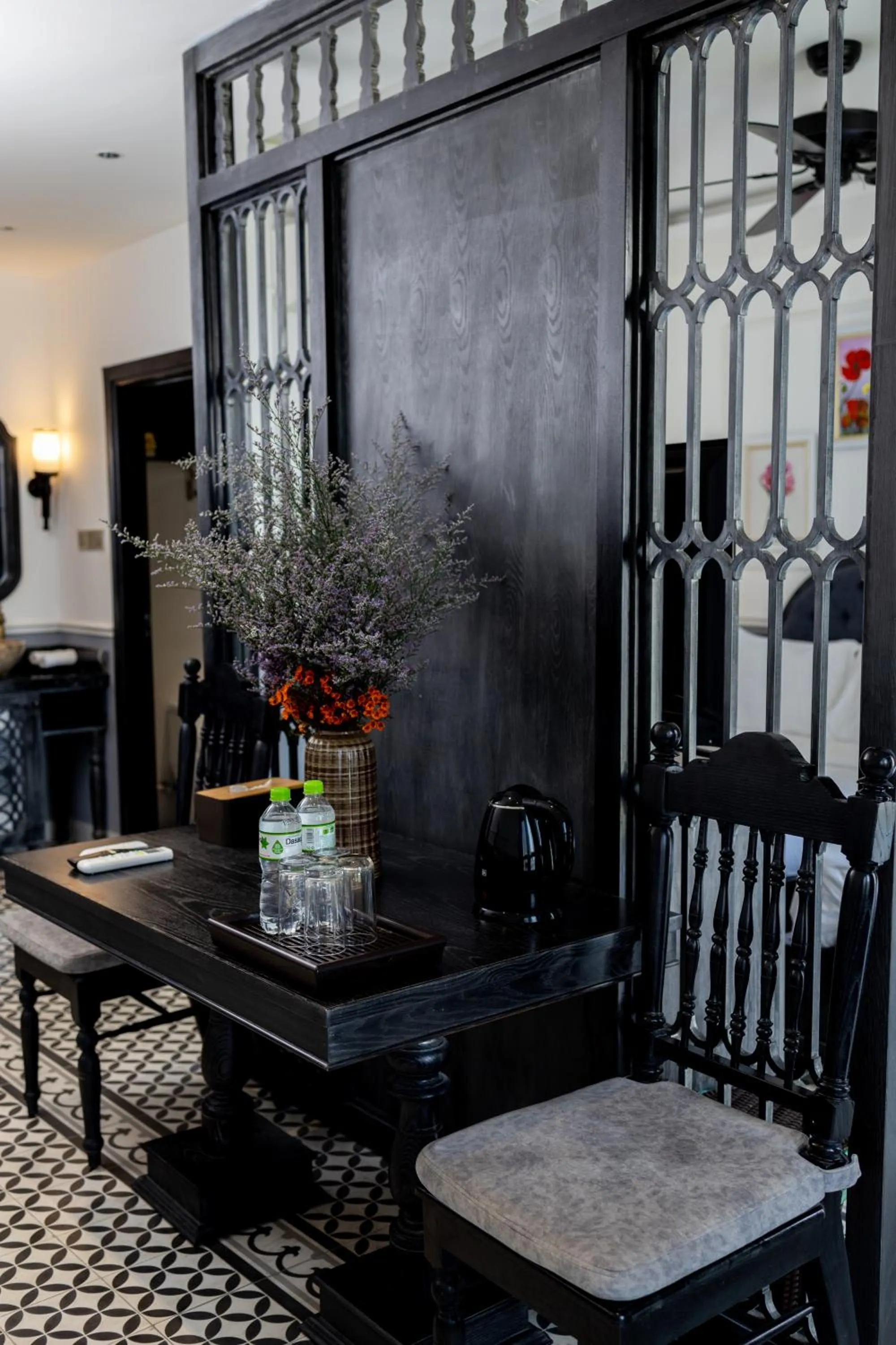 Seating area in Dérive Boutique Villa & Apartment Da Nang