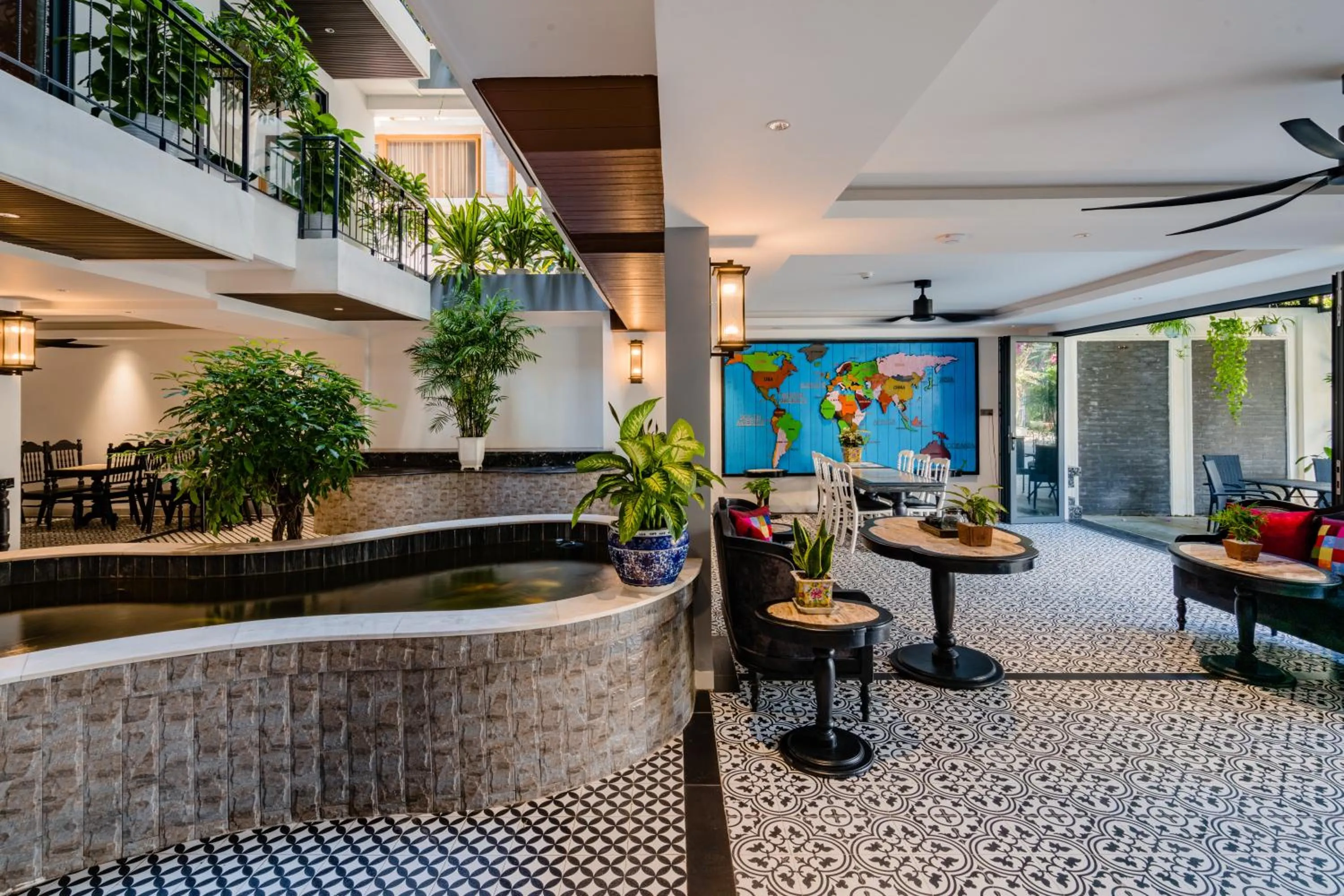 Garden in Dérive Boutique Villa & Apartment Da Nang