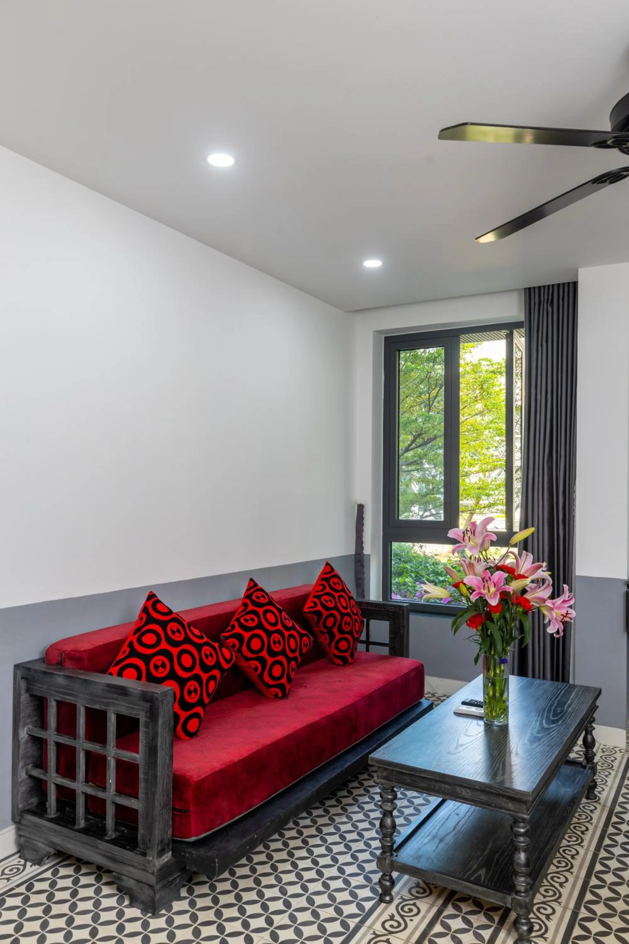 Seating area in Dérive Boutique Villa & Apartment Da Nang