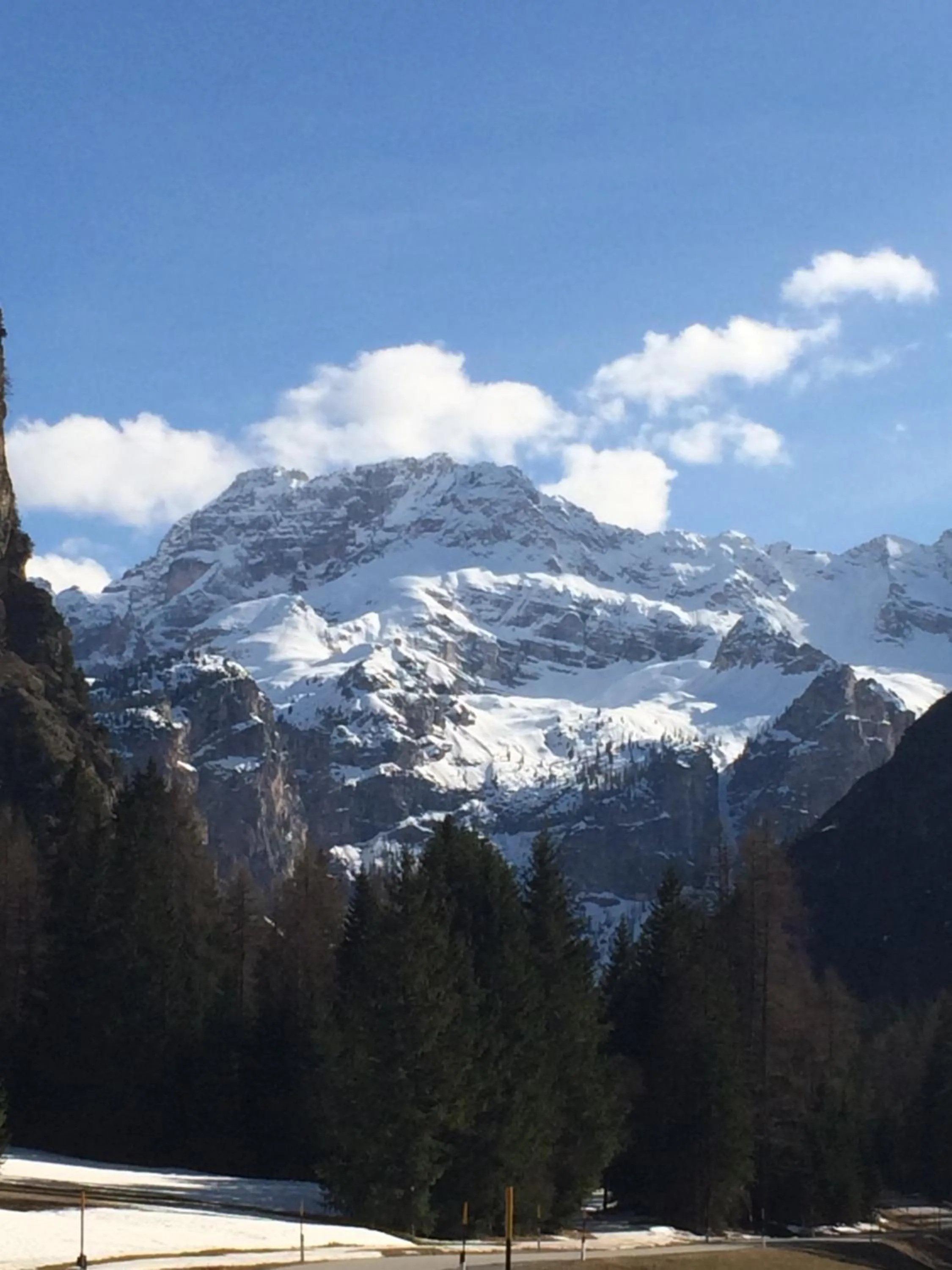 Mountain view in Meuble Villa Neve