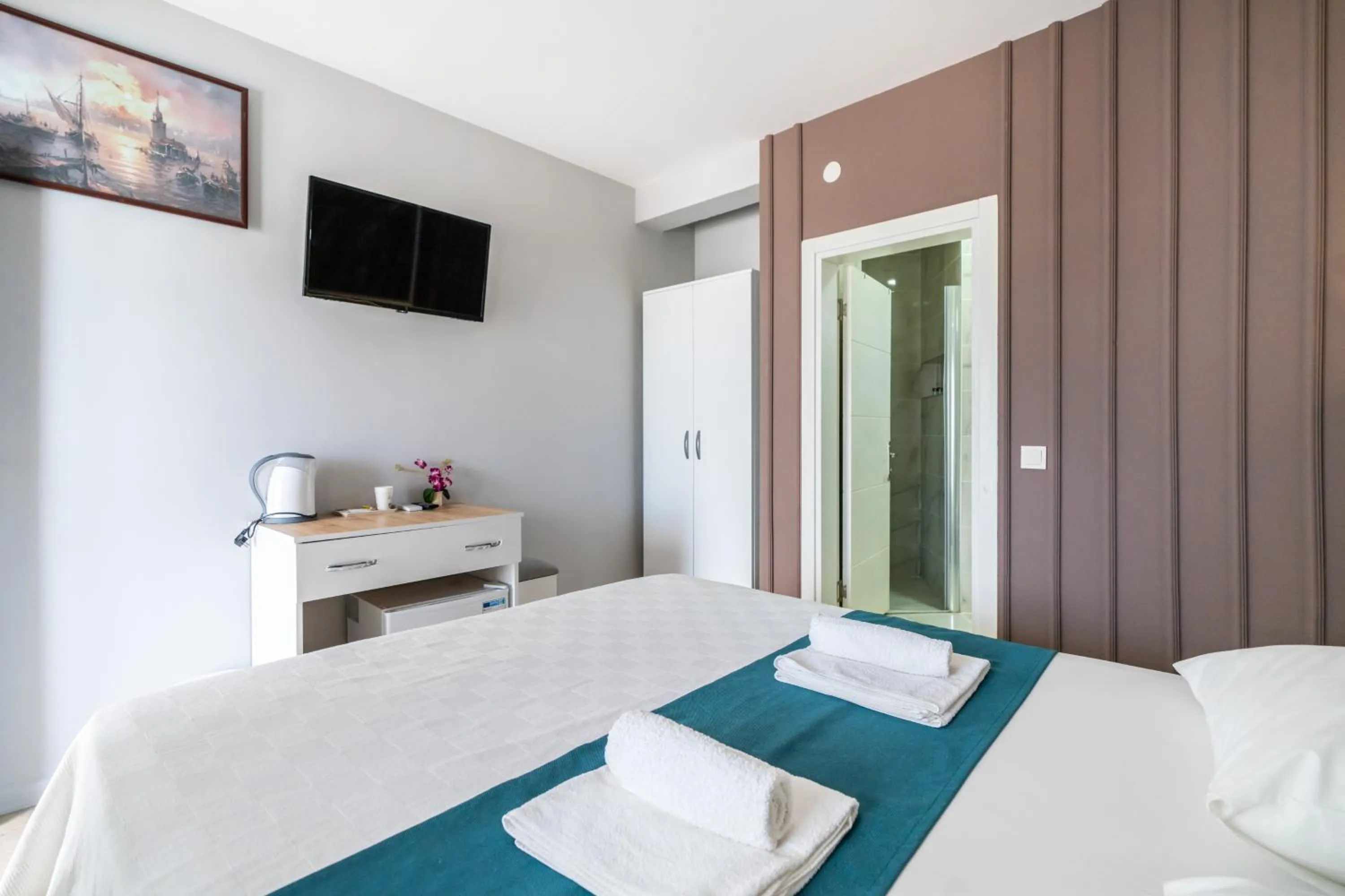 Coffee/tea facilities in Dreams Bodrum butik hotel