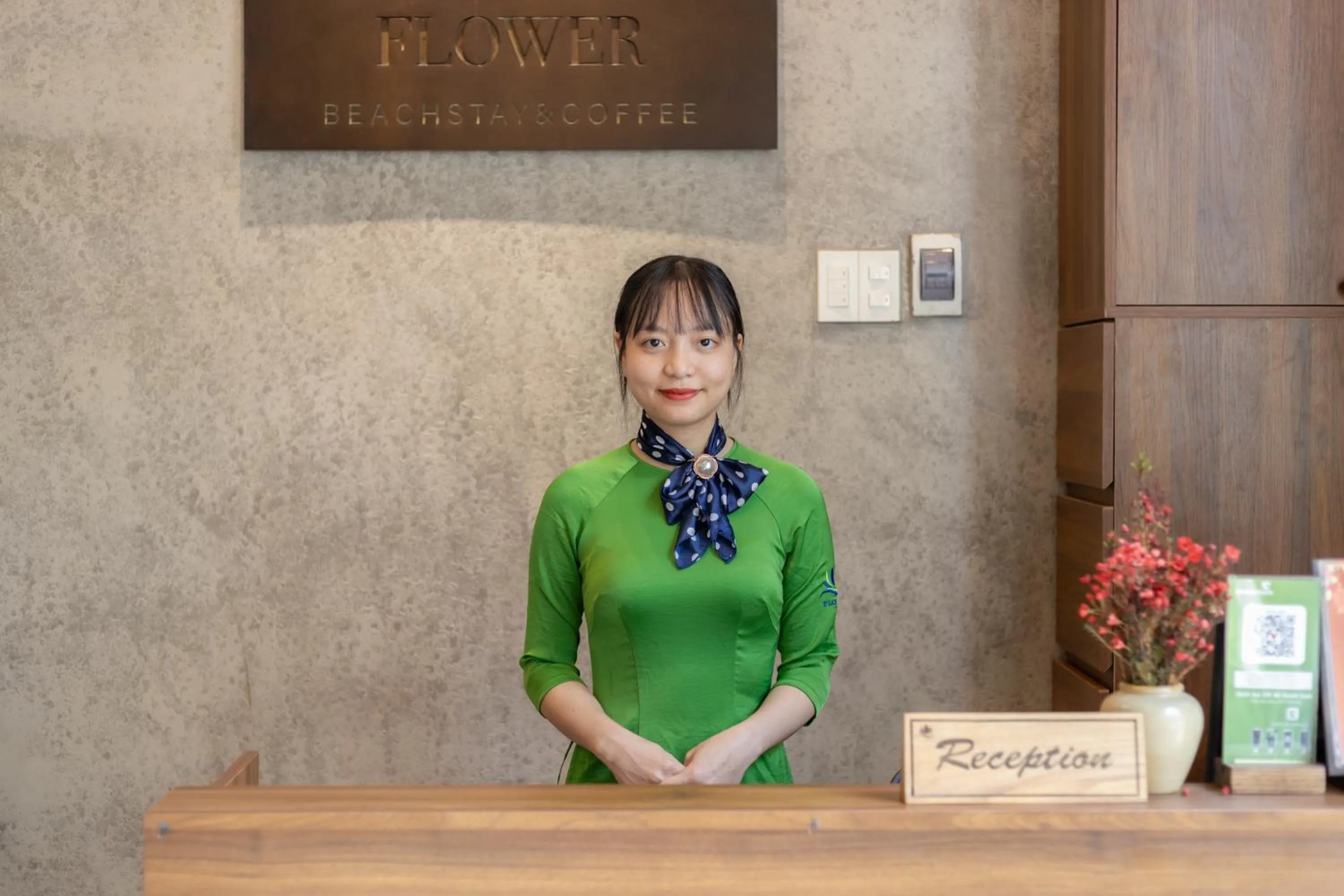 Lobby or reception in FLOWER BEACHSTAY & COFFEE