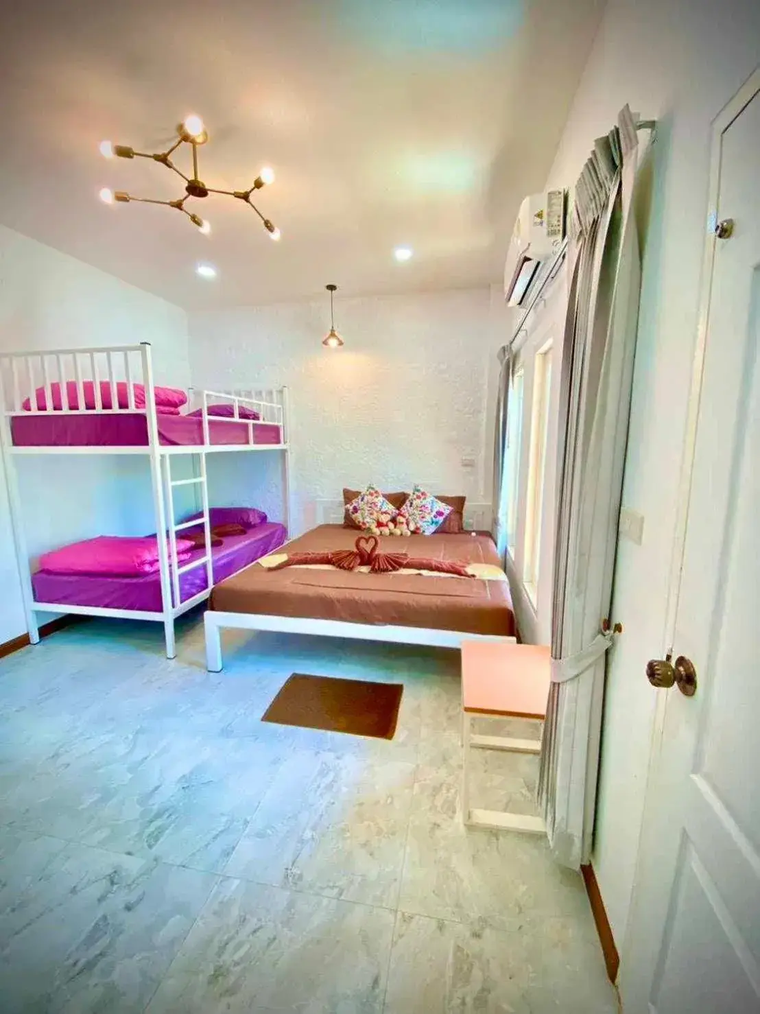 Family Room in Trang Oasis Waterpark Hotel Family Room in Trang Oasis Waterpark Hotel