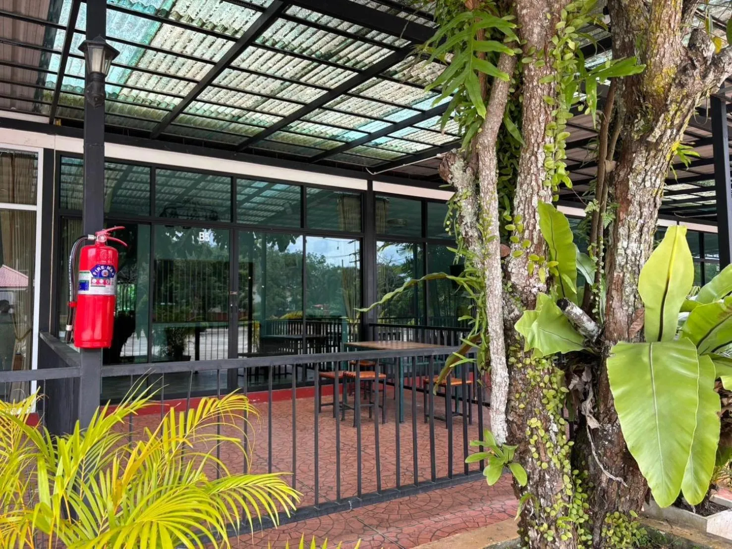 Property building in Trang Oasis Waterpark Hotel