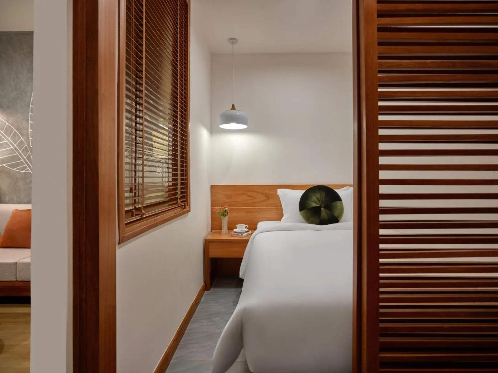 Bed in Wyndham Grand Vedana Ninh Binh Resort