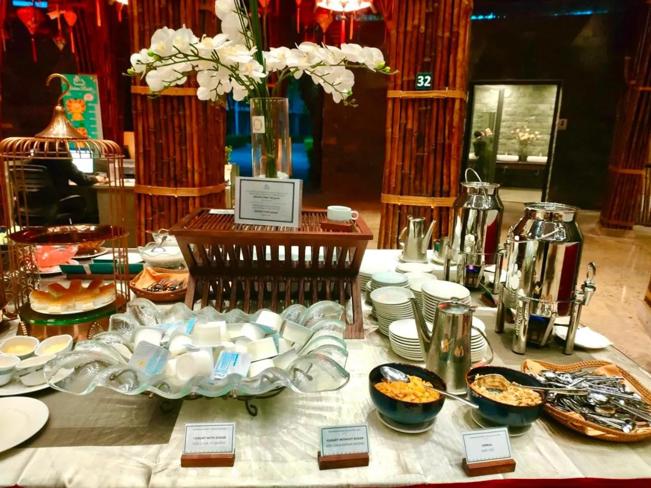 Buffet breakfast in Wyndham Grand Vedana Ninh Binh Resort