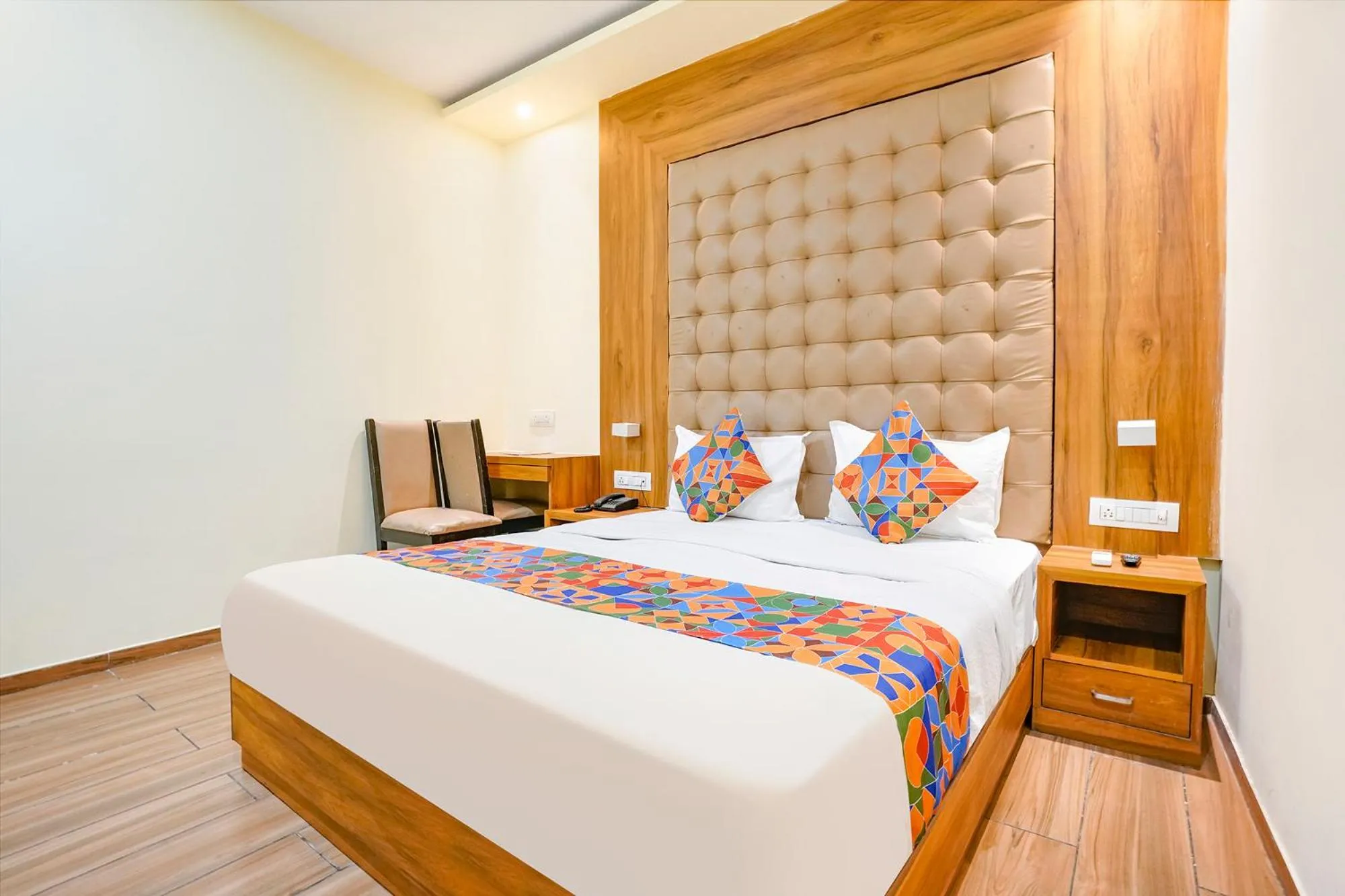 Bed in FabHotel Cozy Inn