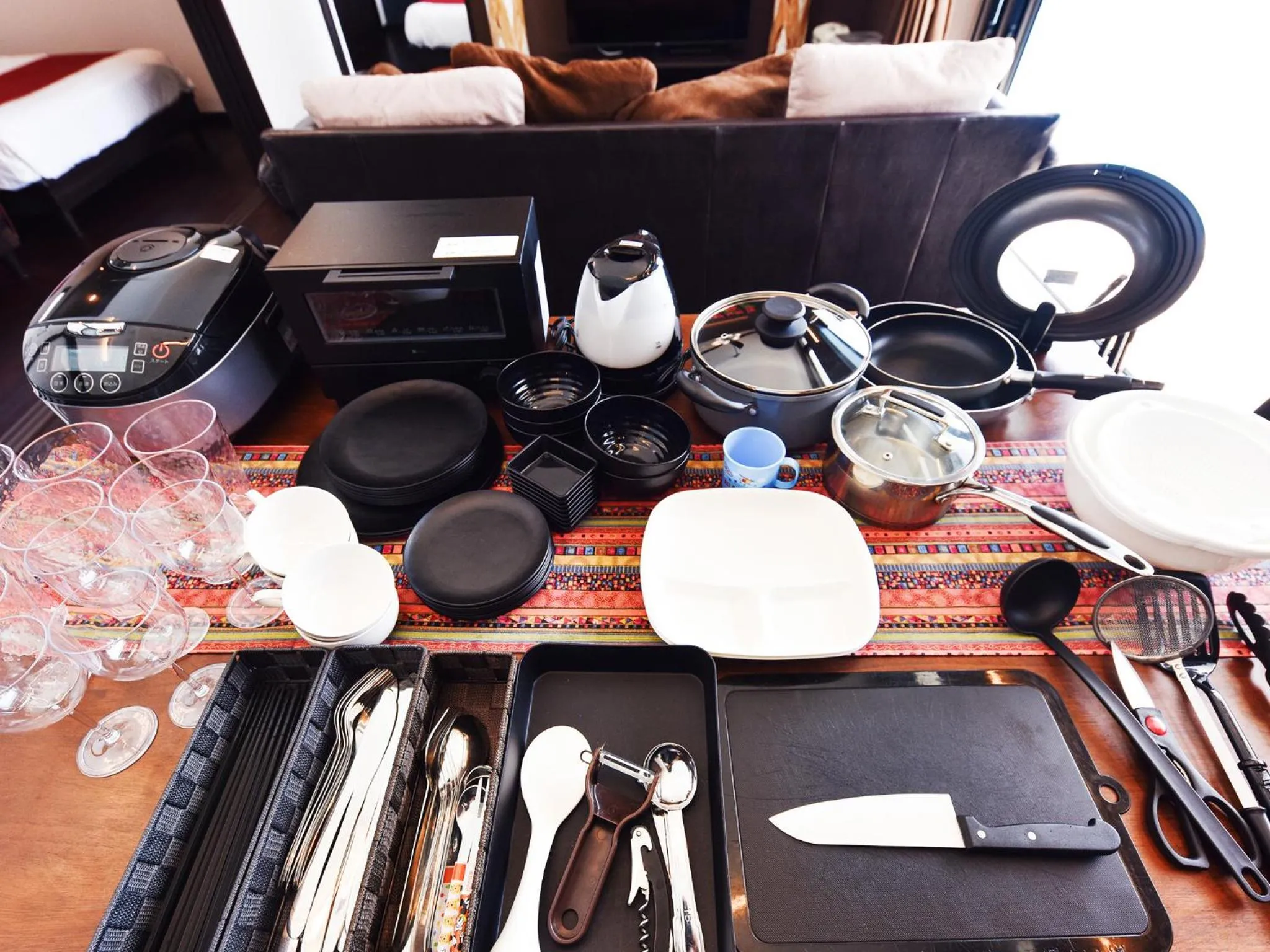 Kitchen or kitchenette in Private Pool Villa Motobu