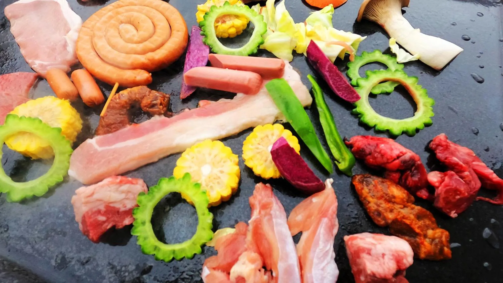 BBQ facilities in Private Pool Villa Motobu