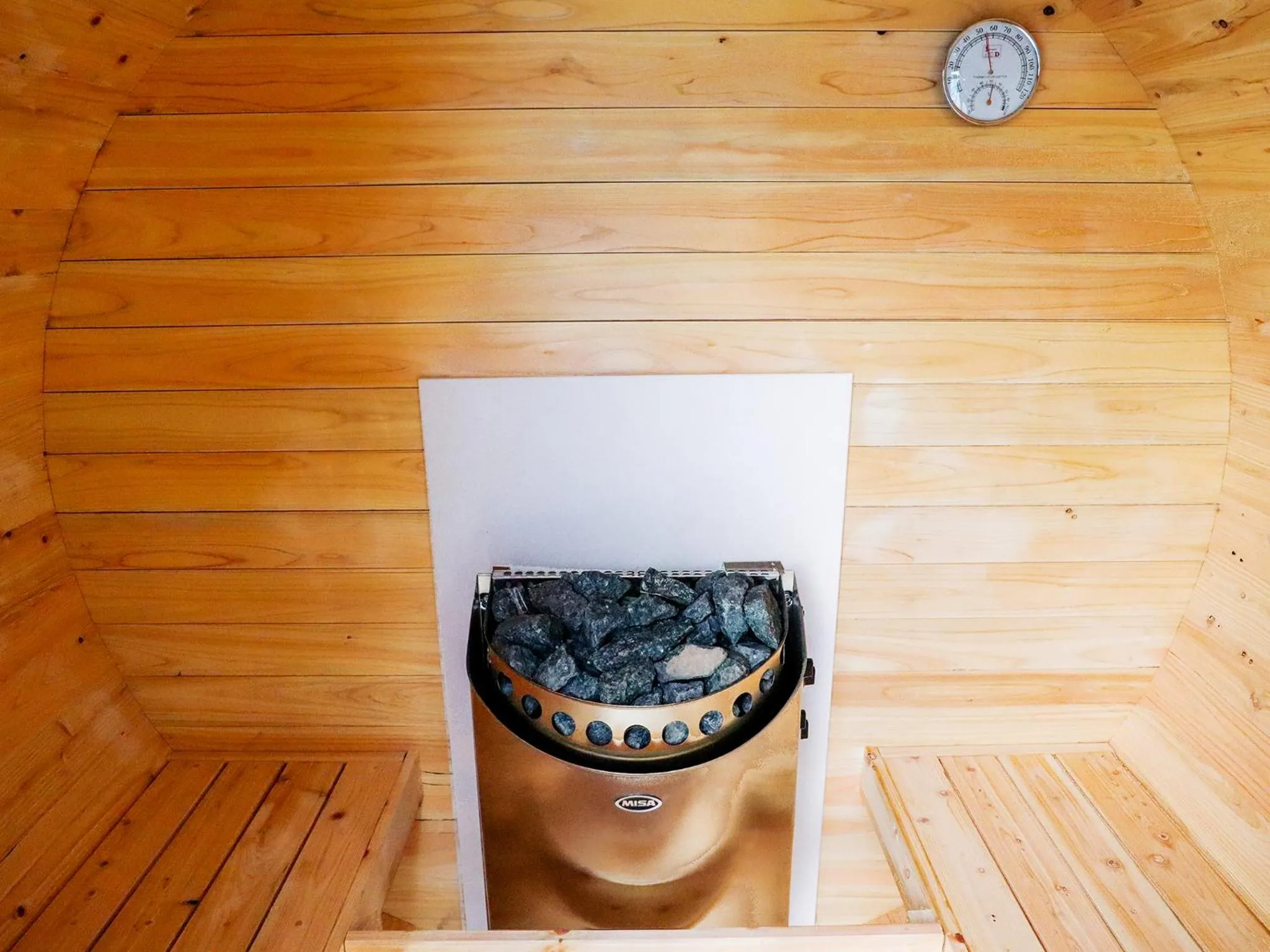 Sauna in Private Pool Villa Motobu