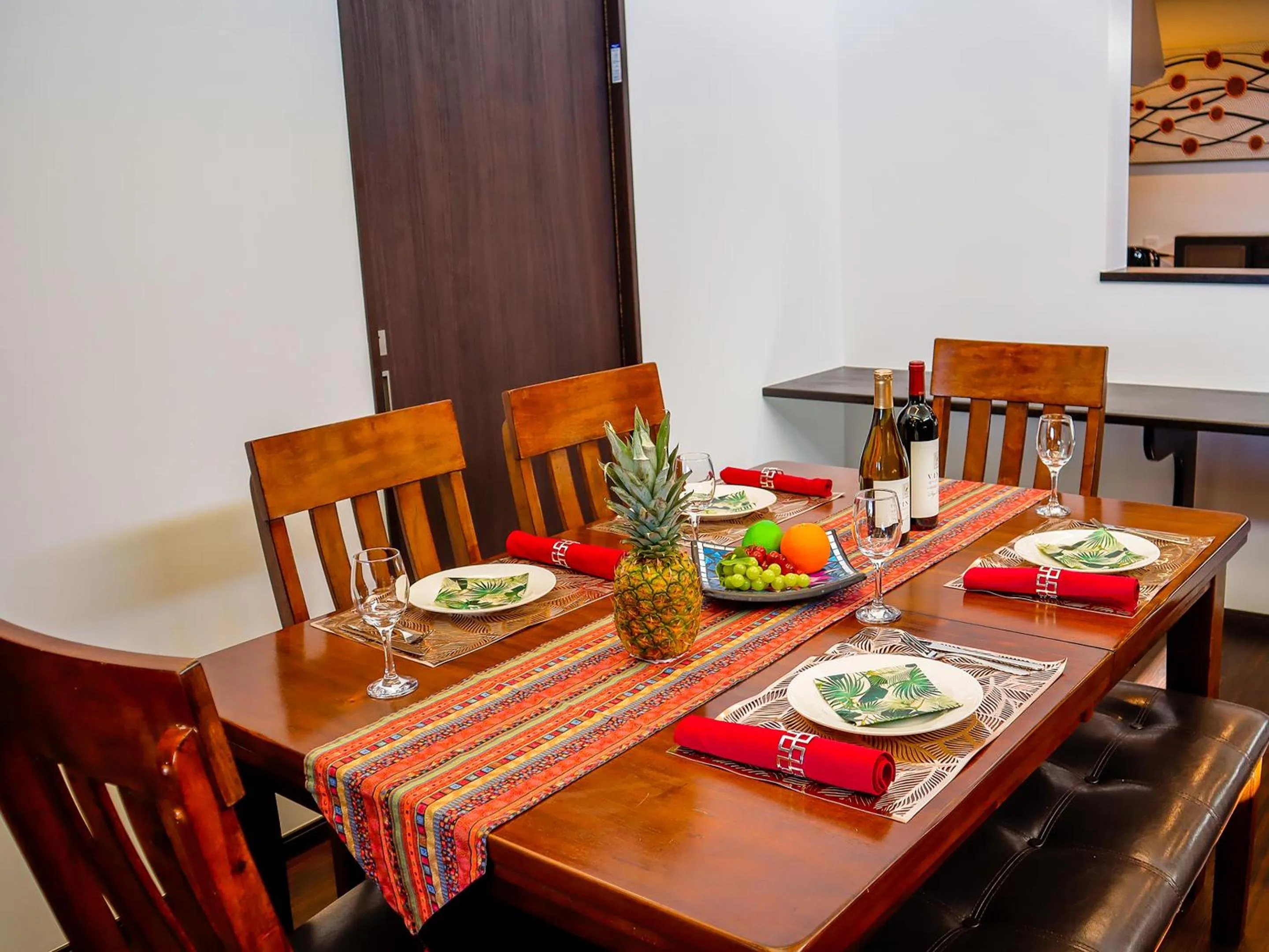 Dining area in Private Pool Villa Motobu