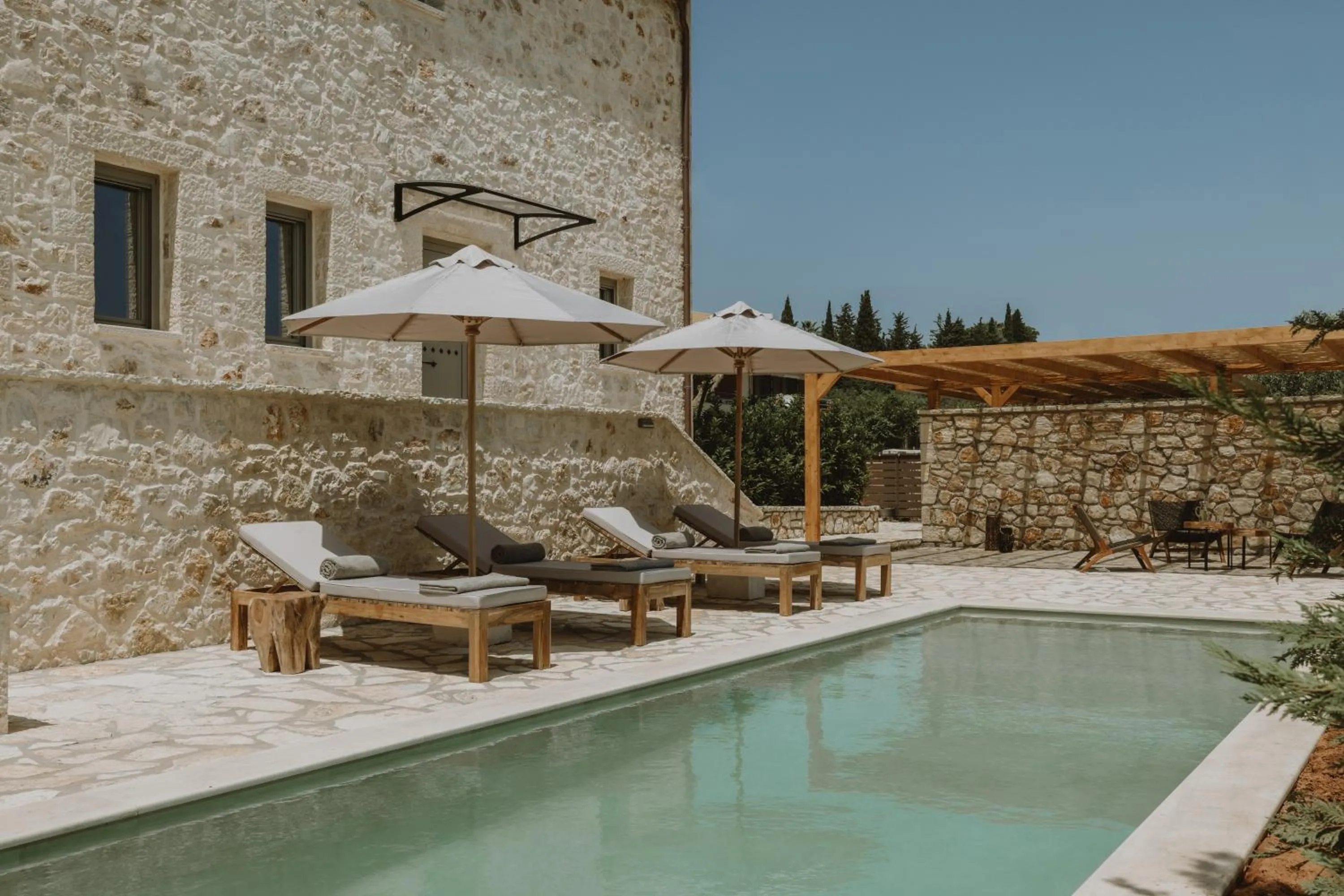Swimming pool in Nama Seaside Villas