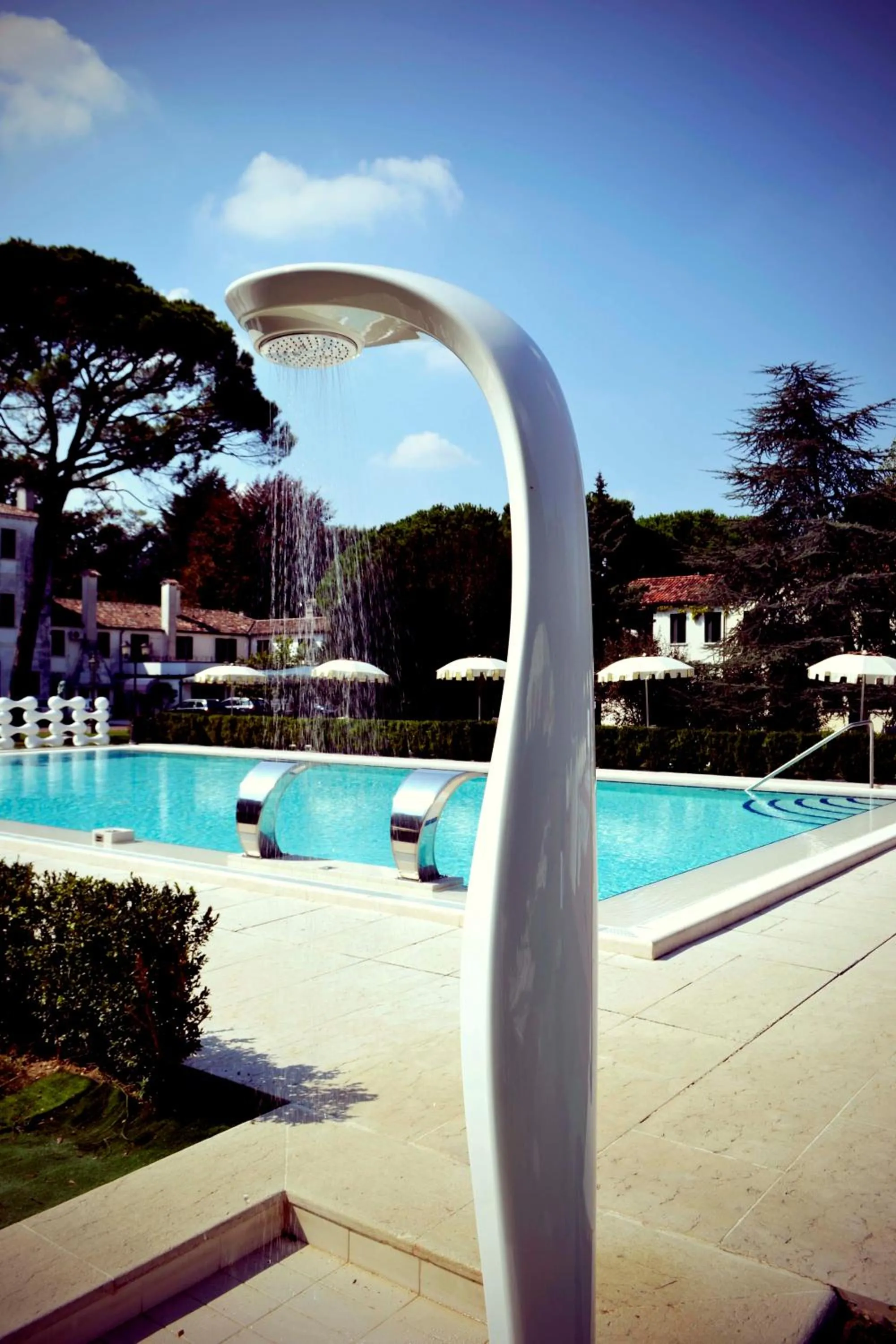 Swimming pool in Park Hotel Villa Giustinian