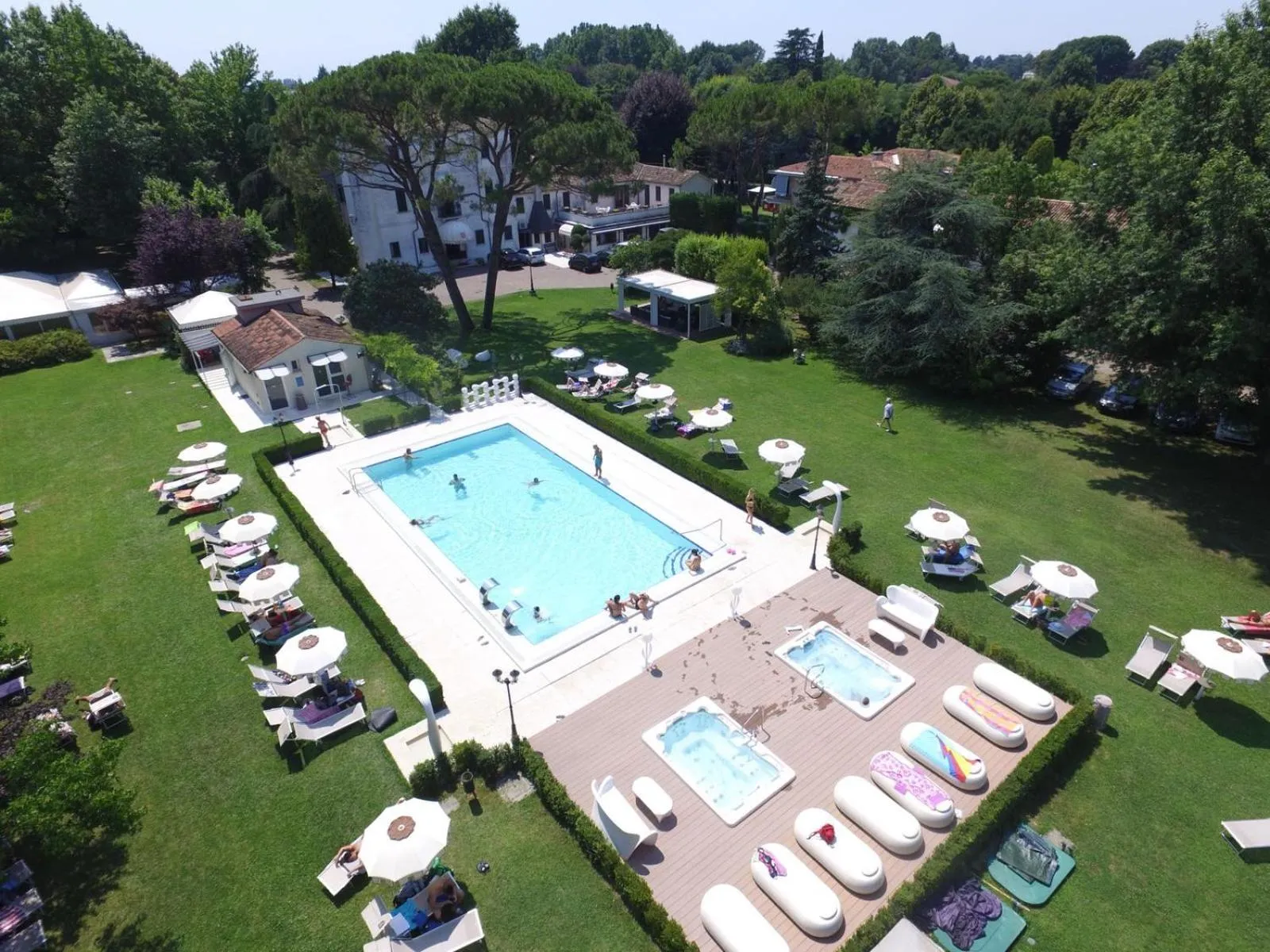 Bird's eye view in Park Hotel Villa Giustinian
