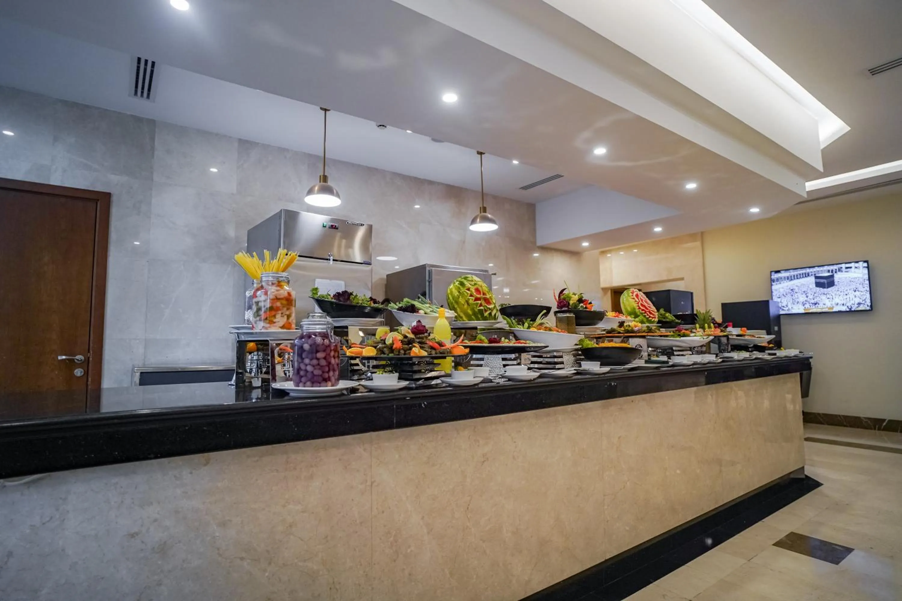 Food and drinks in Emaar Elite Hotel